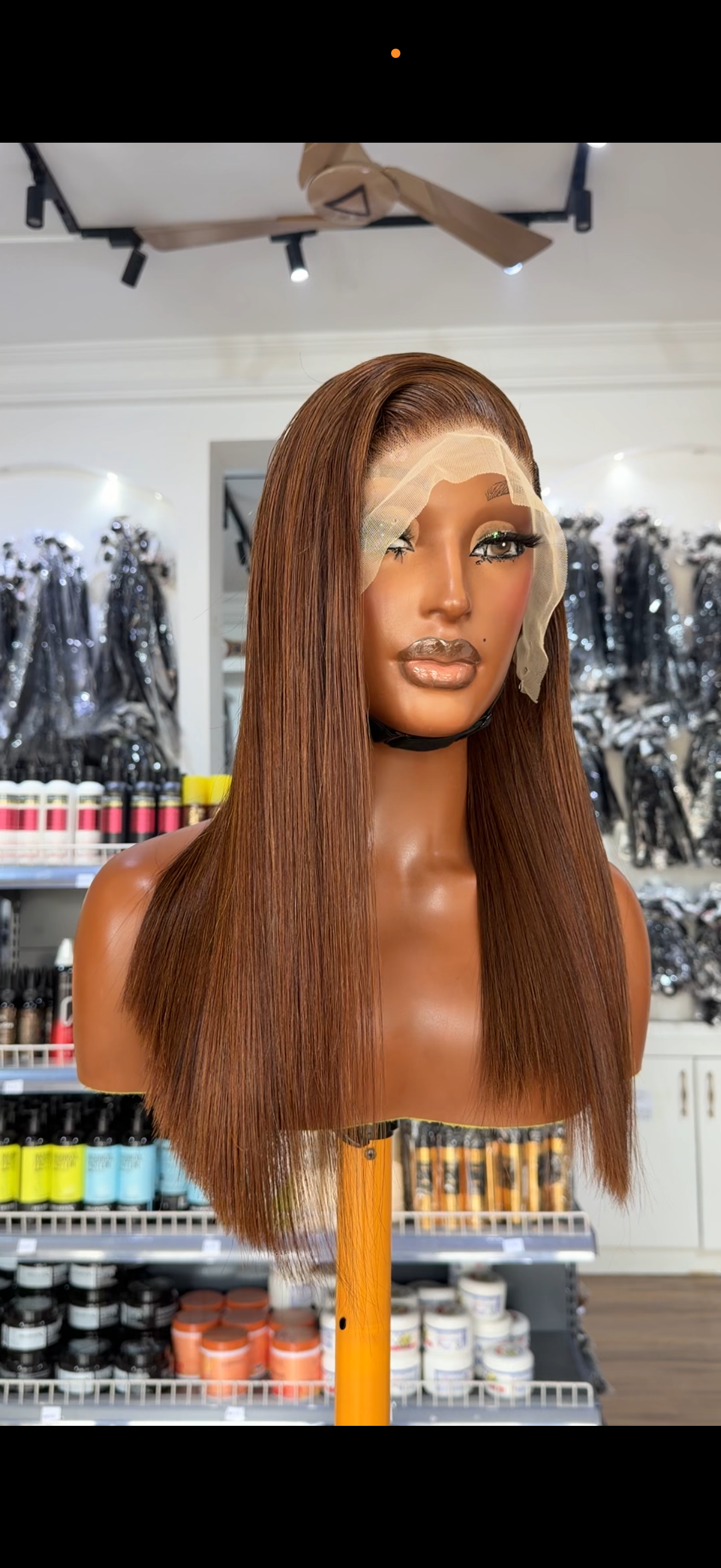 Melisa 13x4 Double Drawn Frontal Bob Wig, col:4