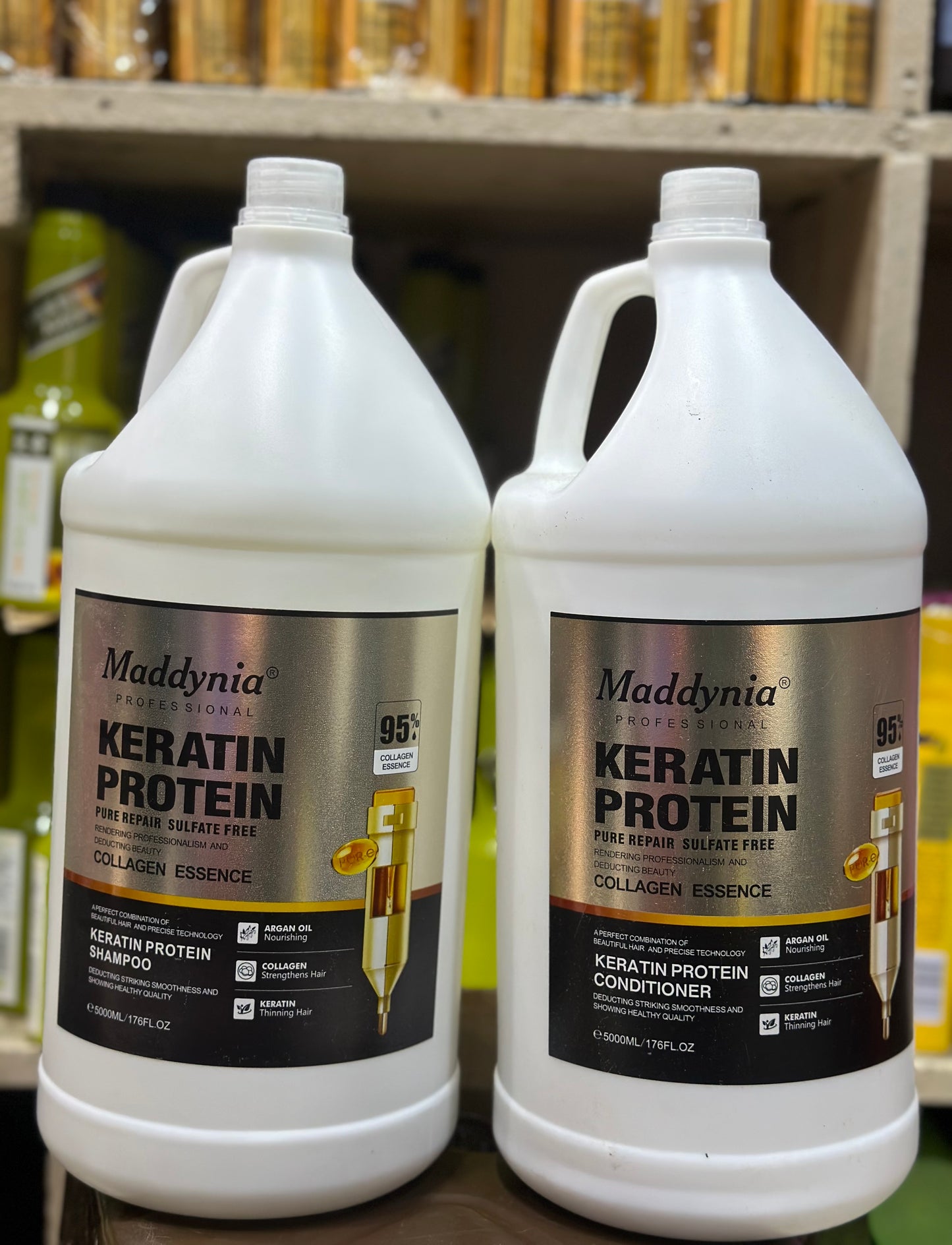 Maddynia Keratin Protein Shampoo and Conditioner