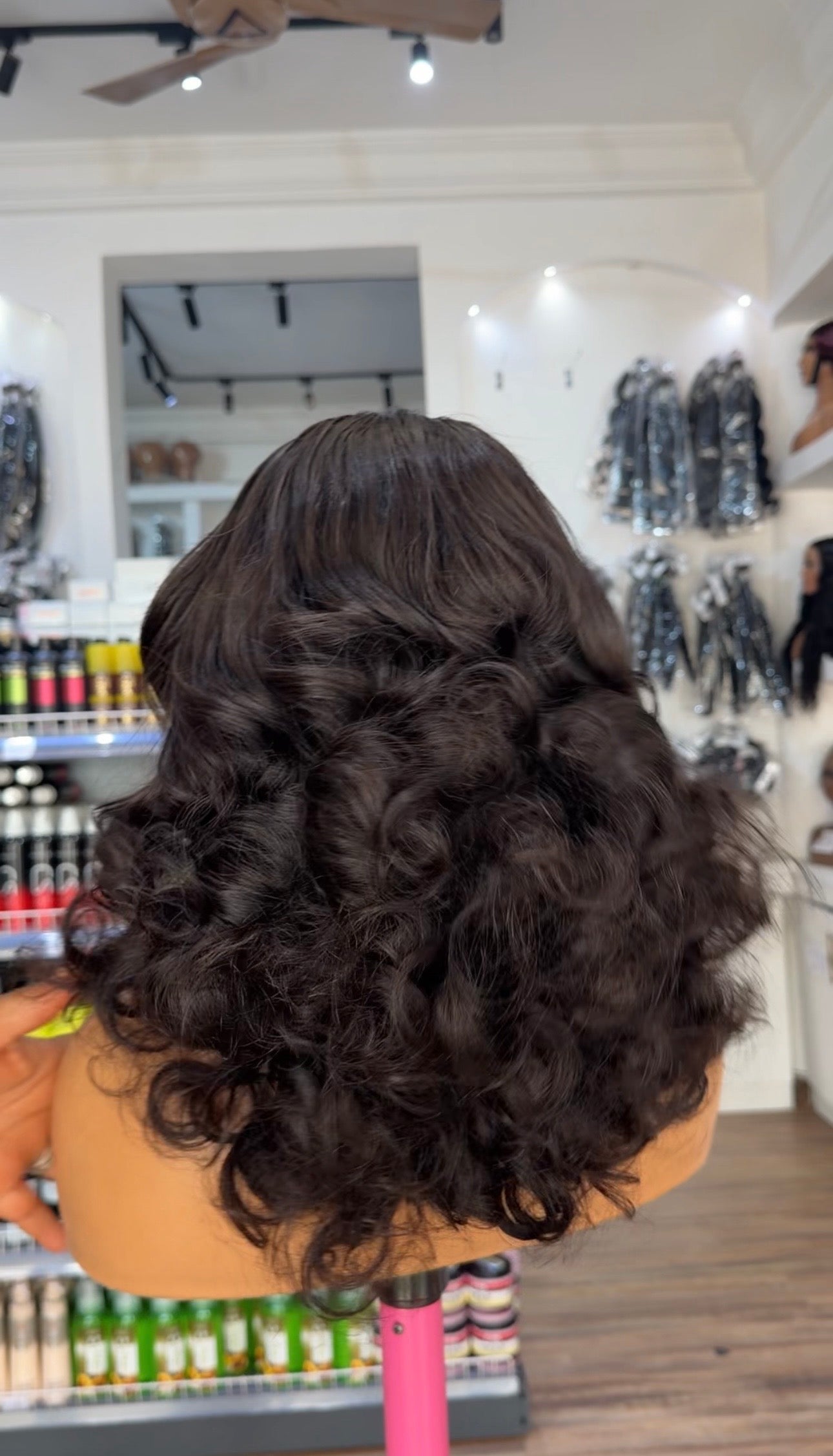 13x4 frontal Bouncy Wig LEAD FAS