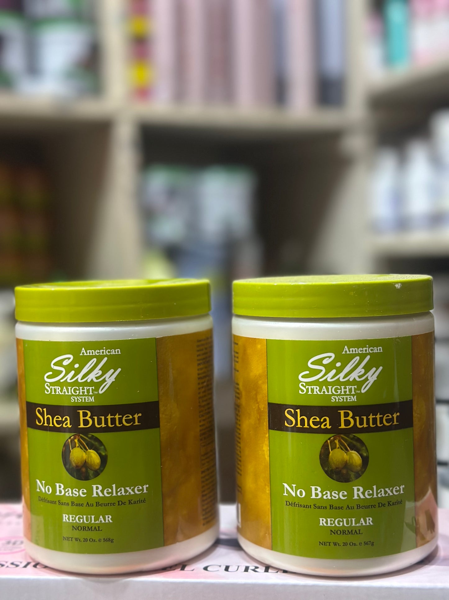 Shea Butter container relaxer