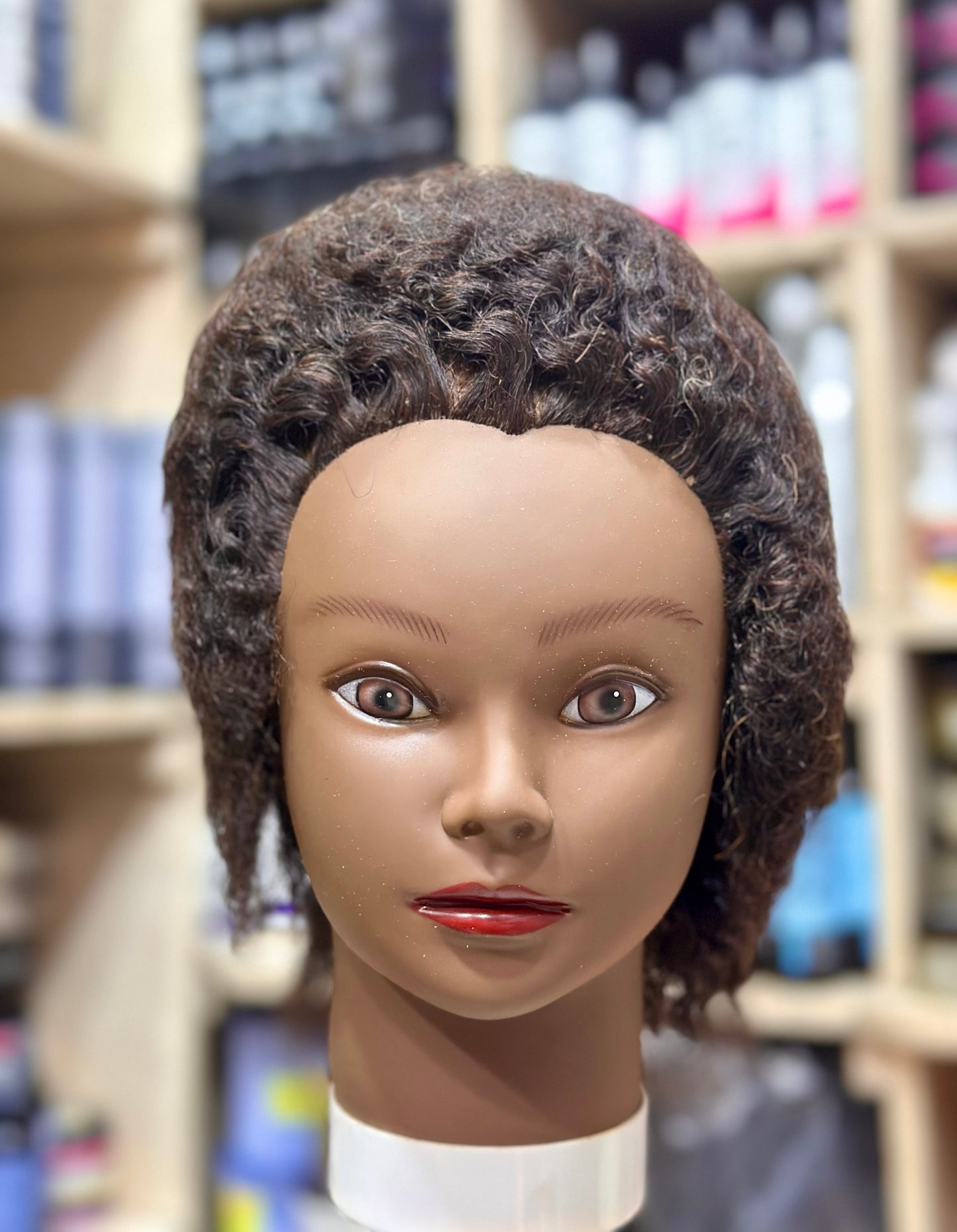 Toy with Afro hair