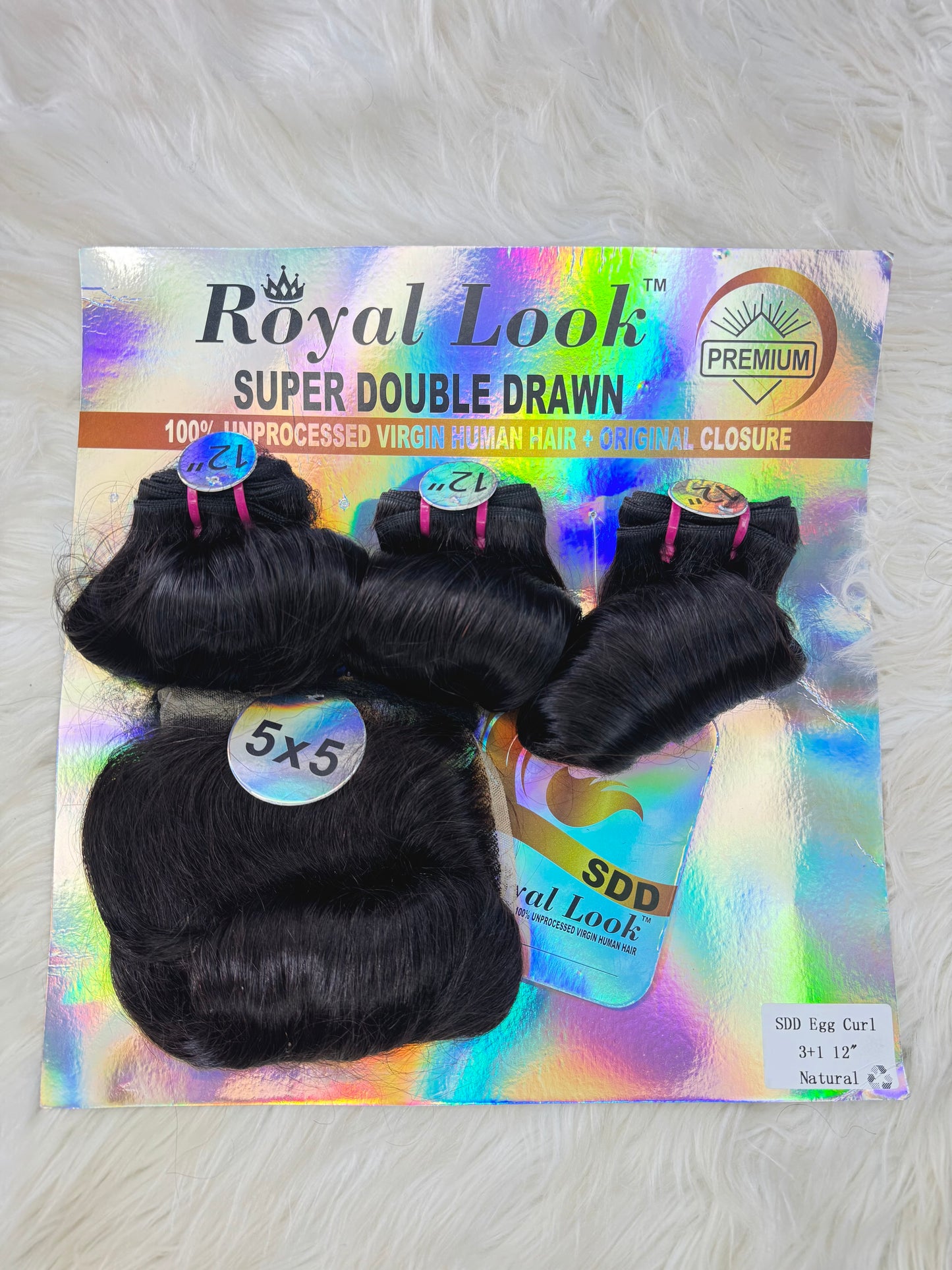 Royal look SDD egg curl+ 5x5