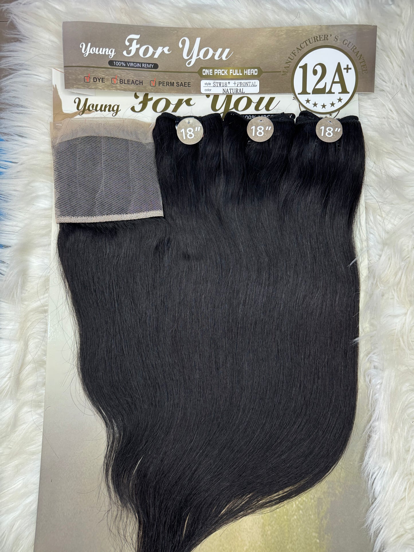 Young for you Straight + 13x4