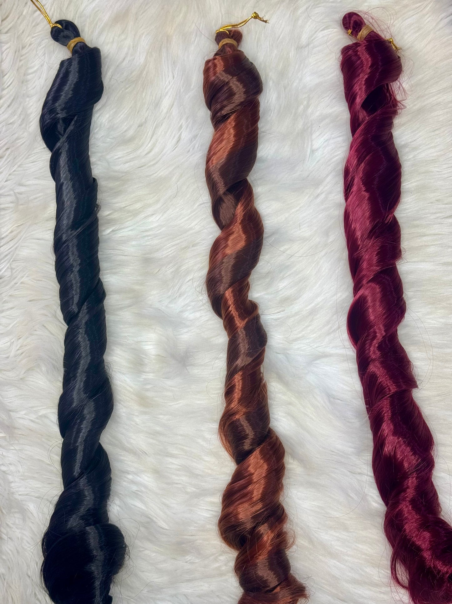 Spiral Braids Extensions 30”