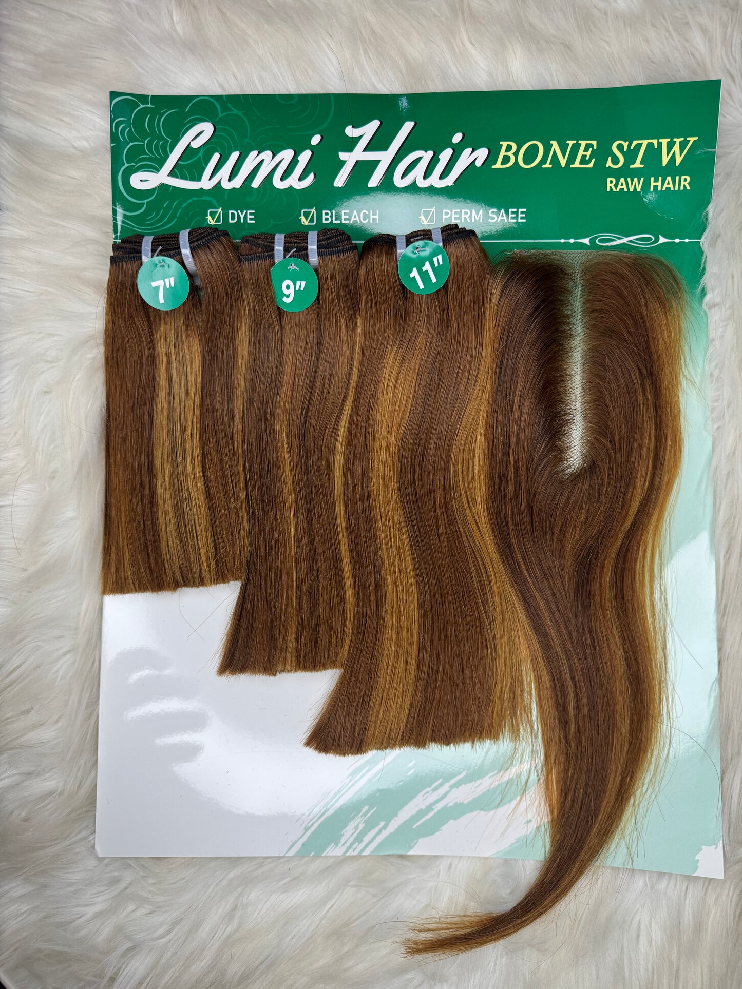 Lumi Bone Straight + 2x6 closure color p4/30