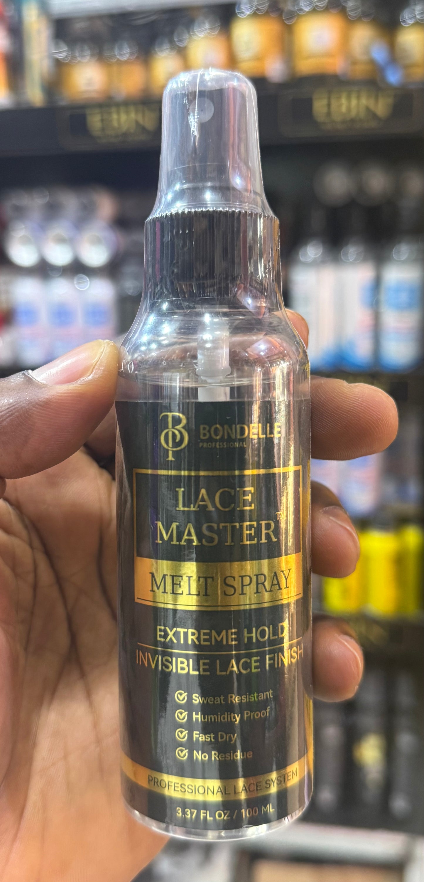 Bondelle lace melt spray, USA