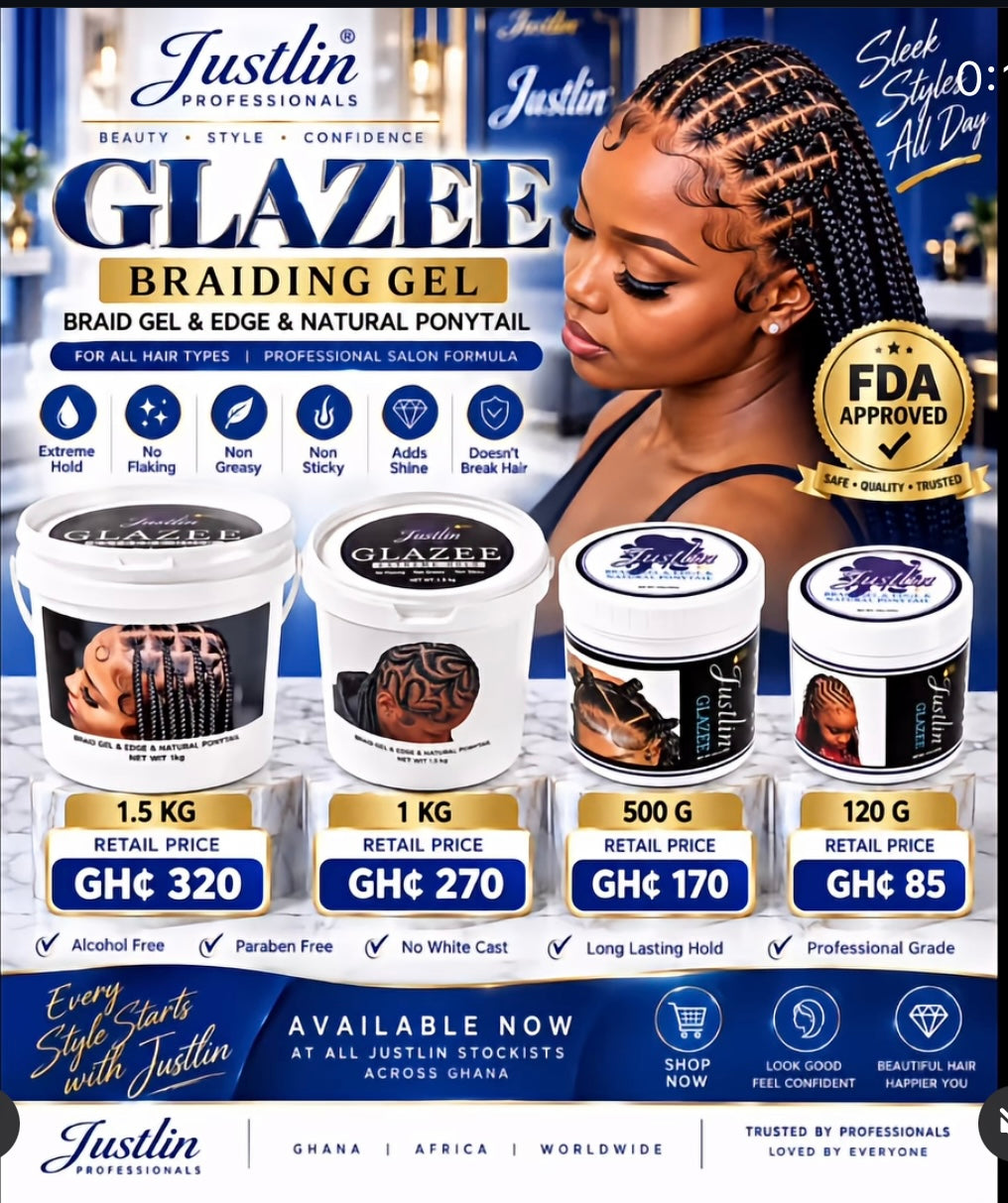 Justline Glazee Braid Gel