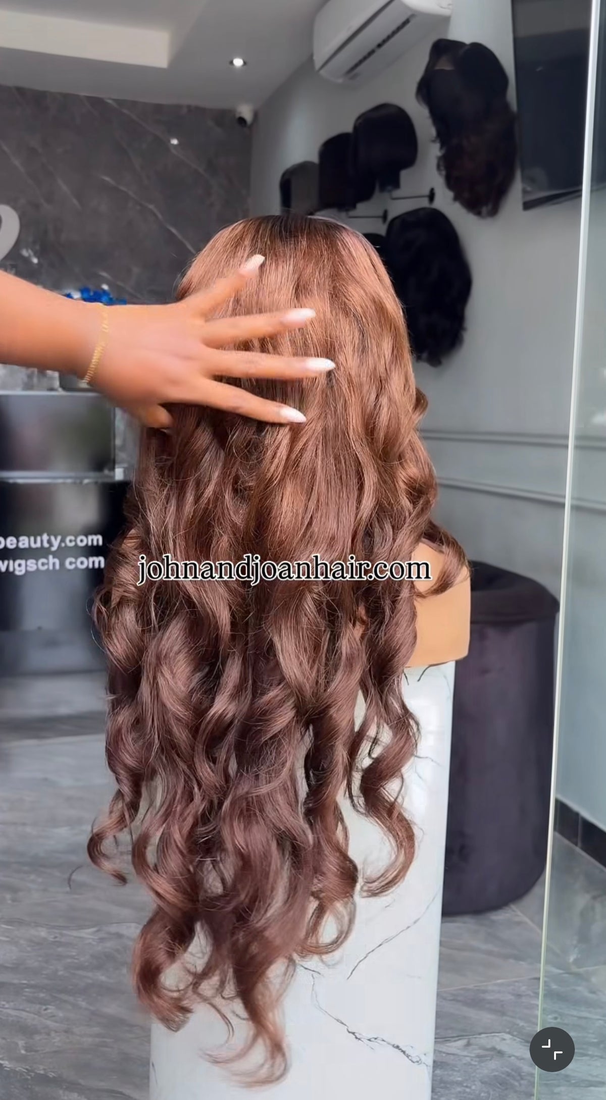 Sade 5x5 BodyWave Wig color 1b/4