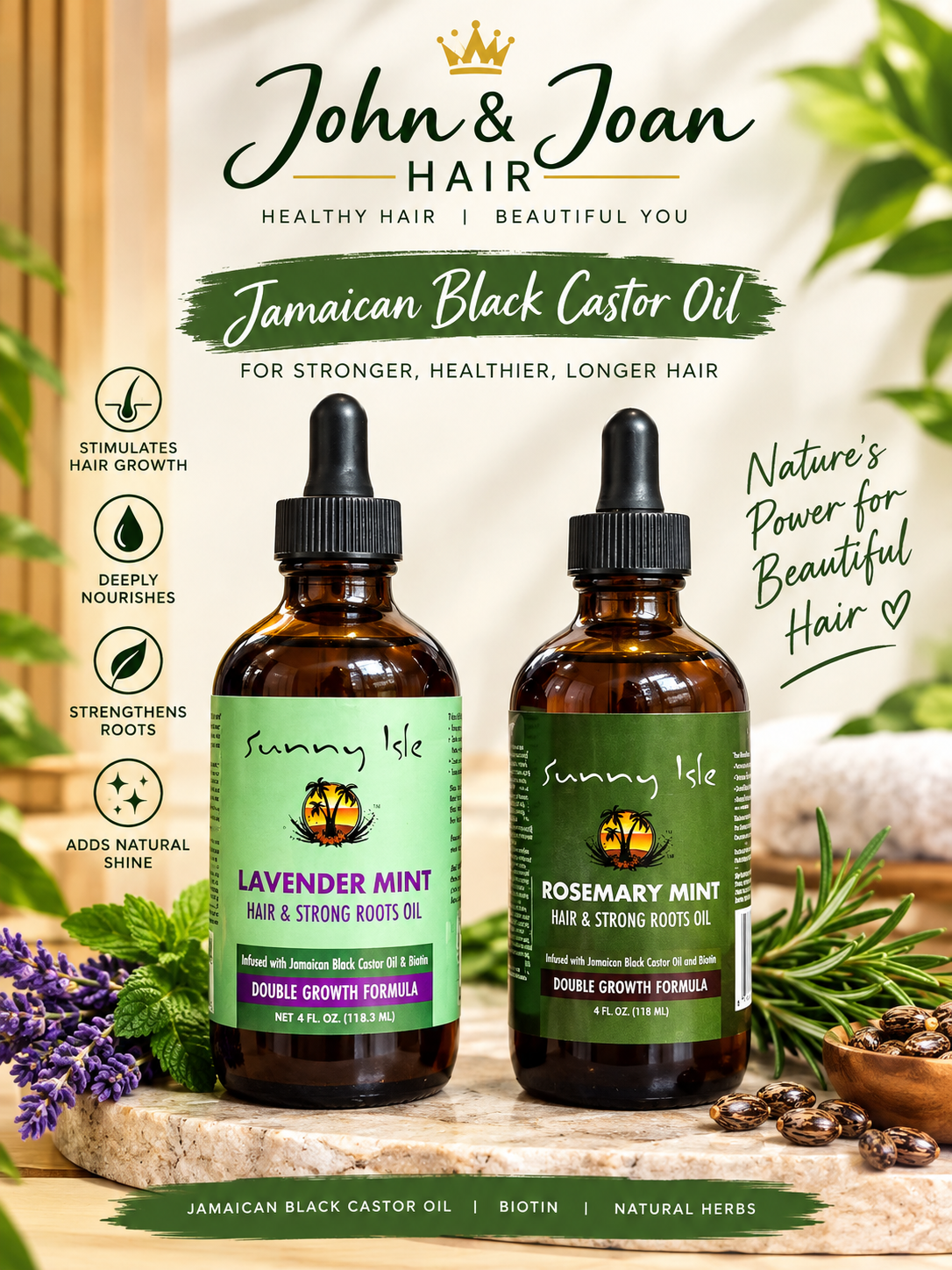 Jamaica hair growth oil