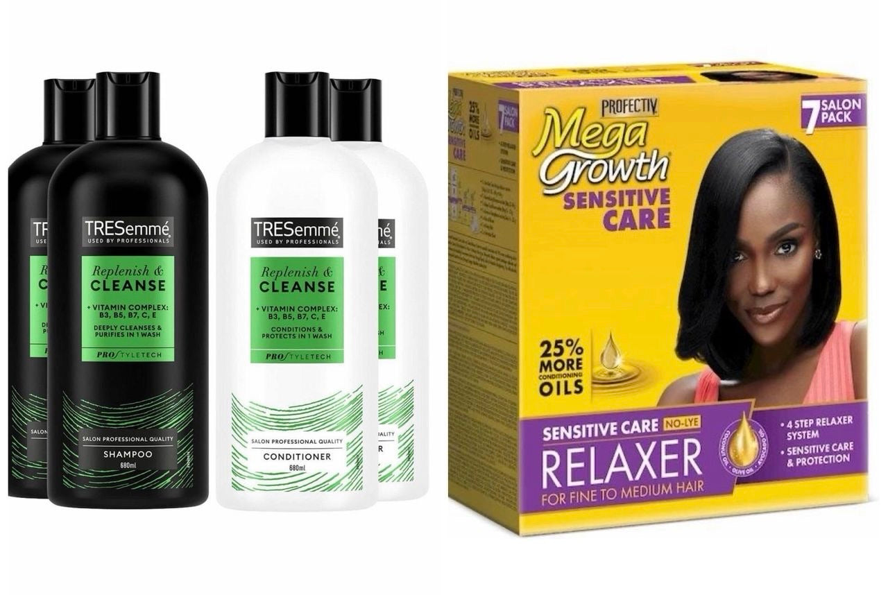 ⁠Shampoo, Conditioner & Relaxer