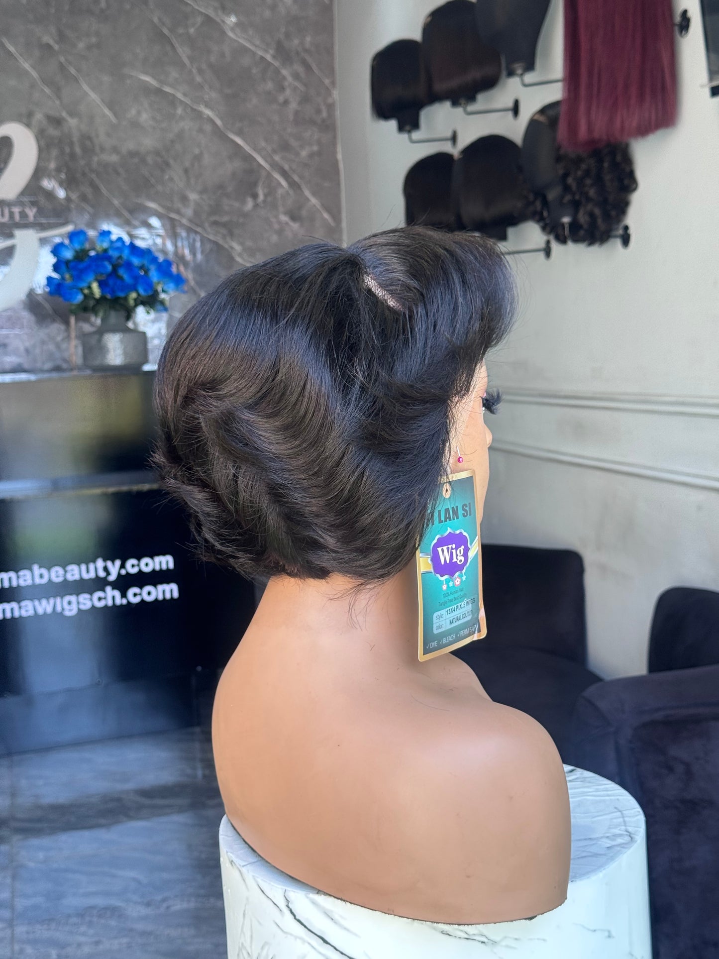 Wig Yilansi Layered Pixie
