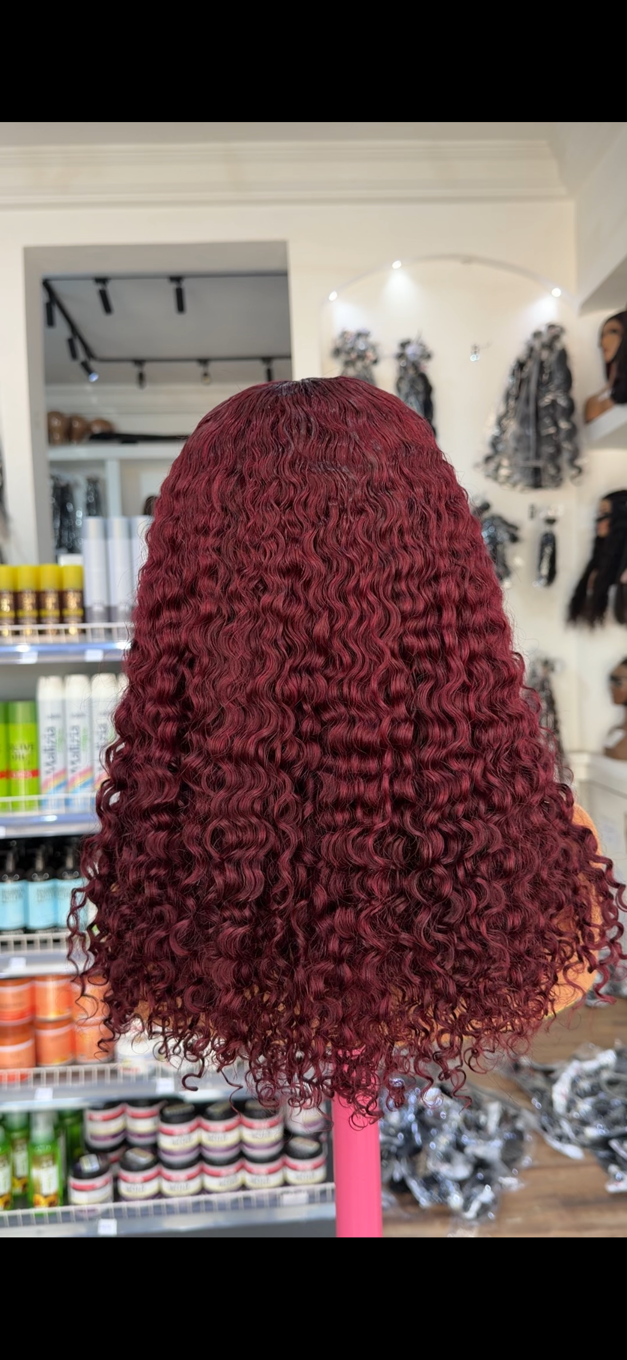 5x5 SDD KC Curls wig 99j