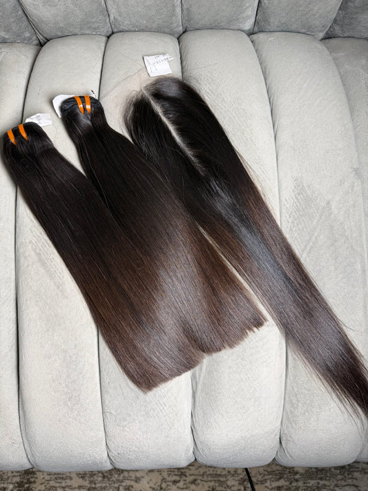 Vietnam Bone Straight col: brown tip