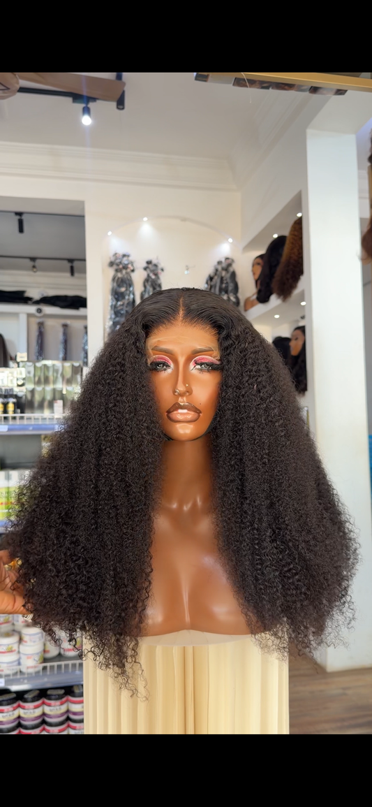 Hd 5x5 Sdd Mexican Baby curl wig