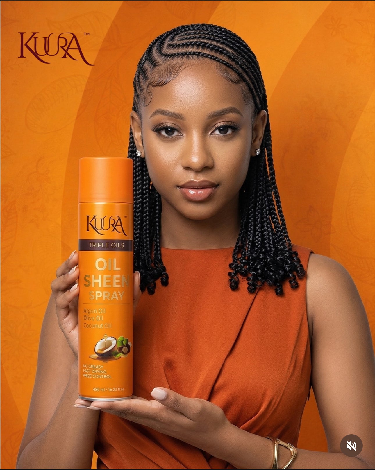 Kuura Oil Sheen Spray