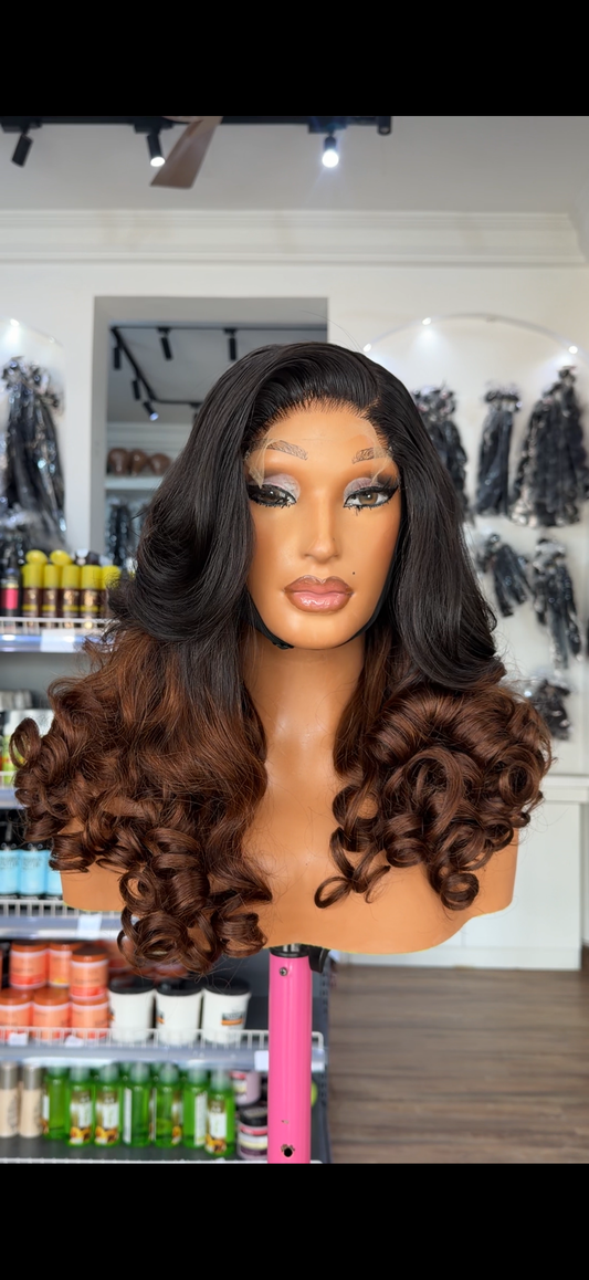 Cranberry 5x5 HD Fumi Bounce Wig