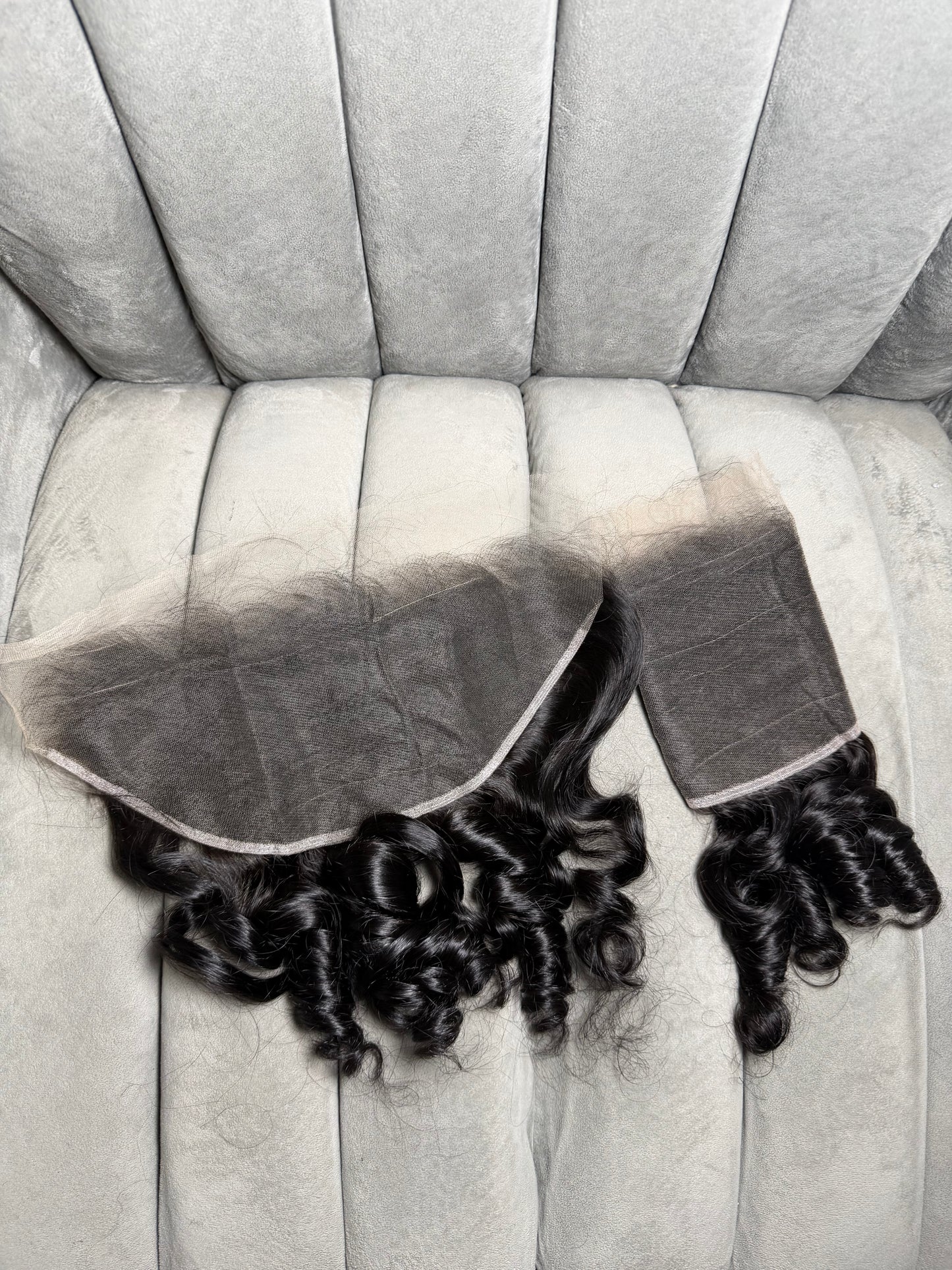 13x6 HD lace Egg curls frontal
