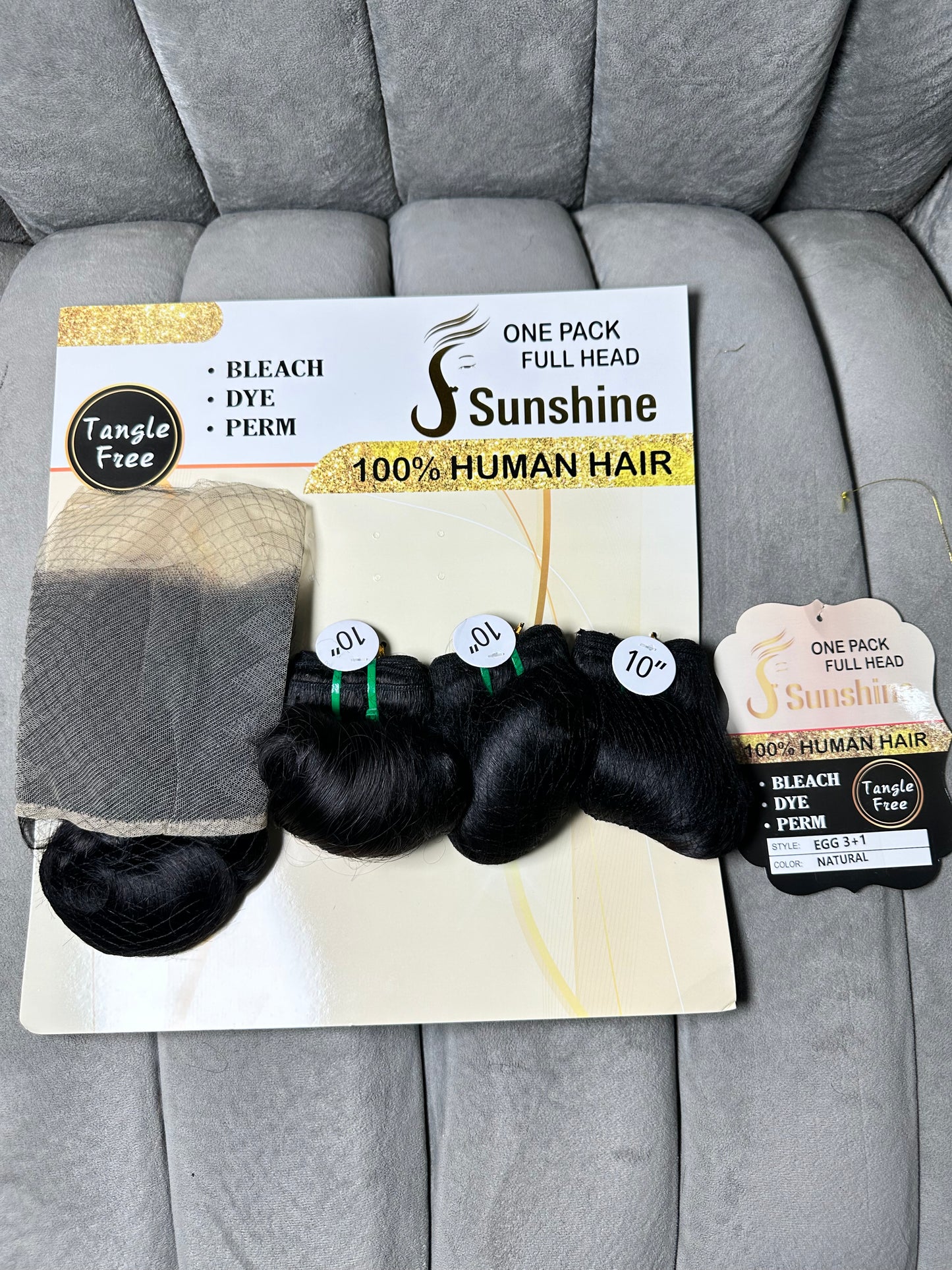 Sunshine DD egg Curls+ 13x4