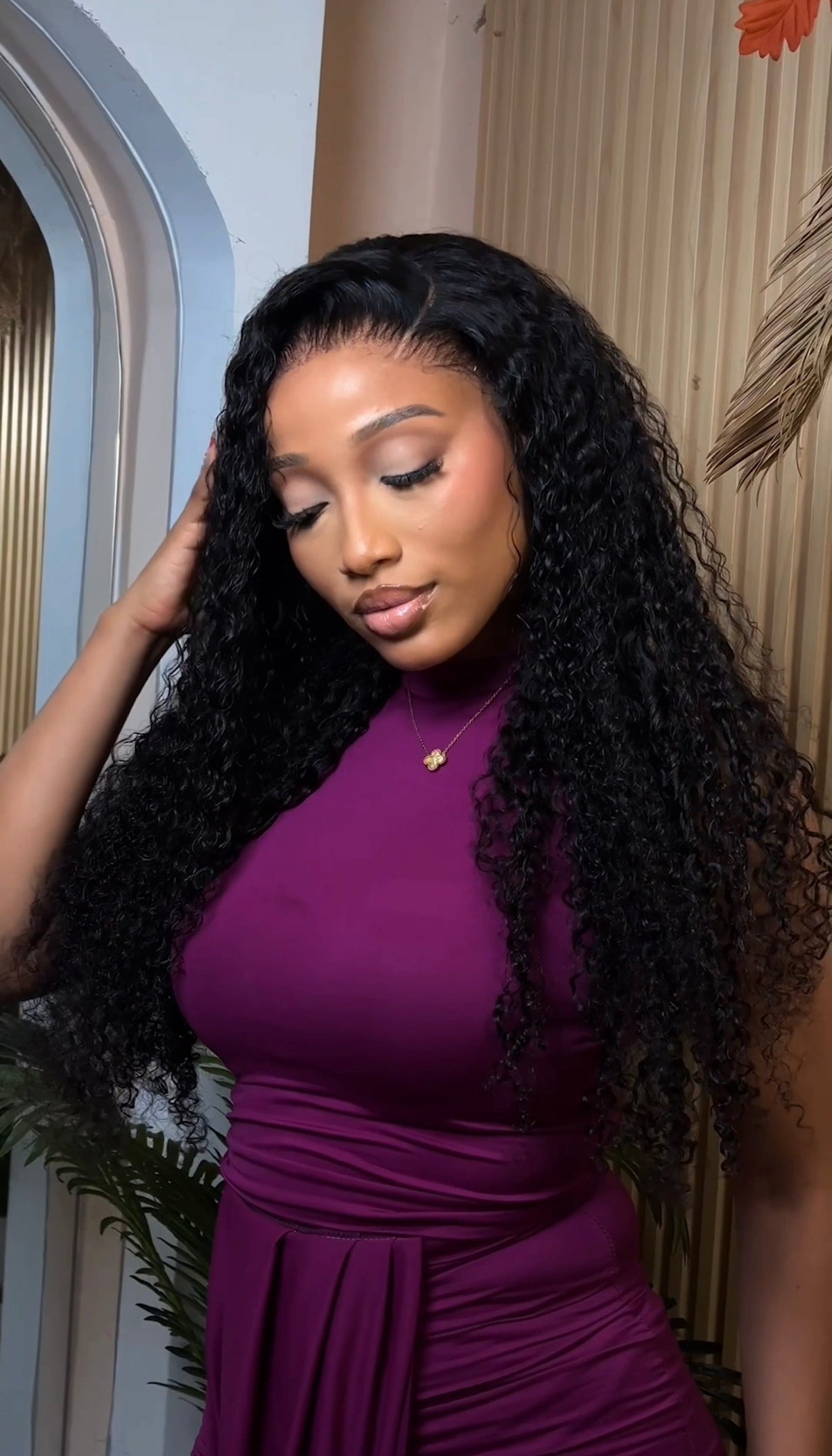 HD lace 13x4 Romance Curl Wig