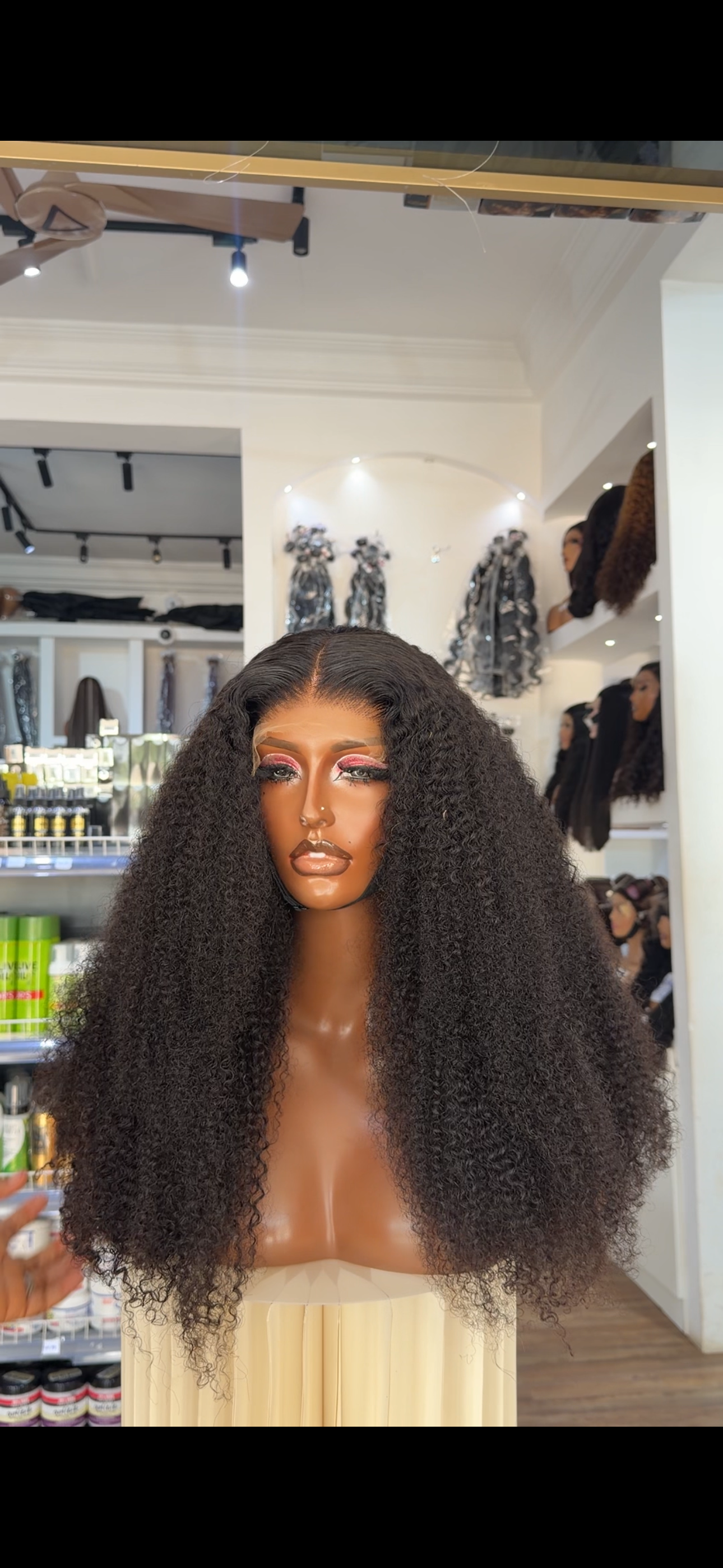 Hd 5x5 Sdd Mexican Baby curl wig