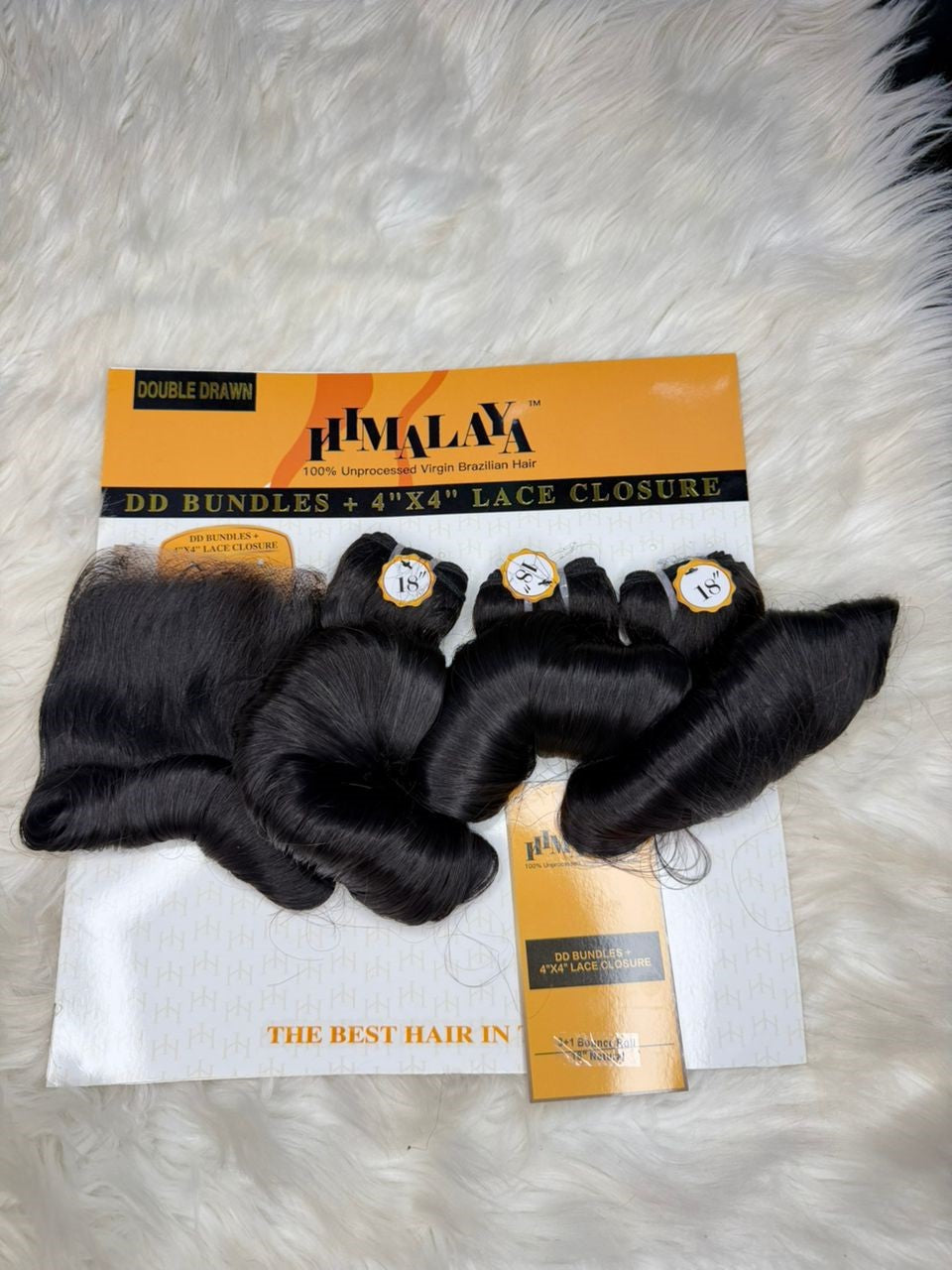 Himalaya Bouncy curls+ 4x4 closure