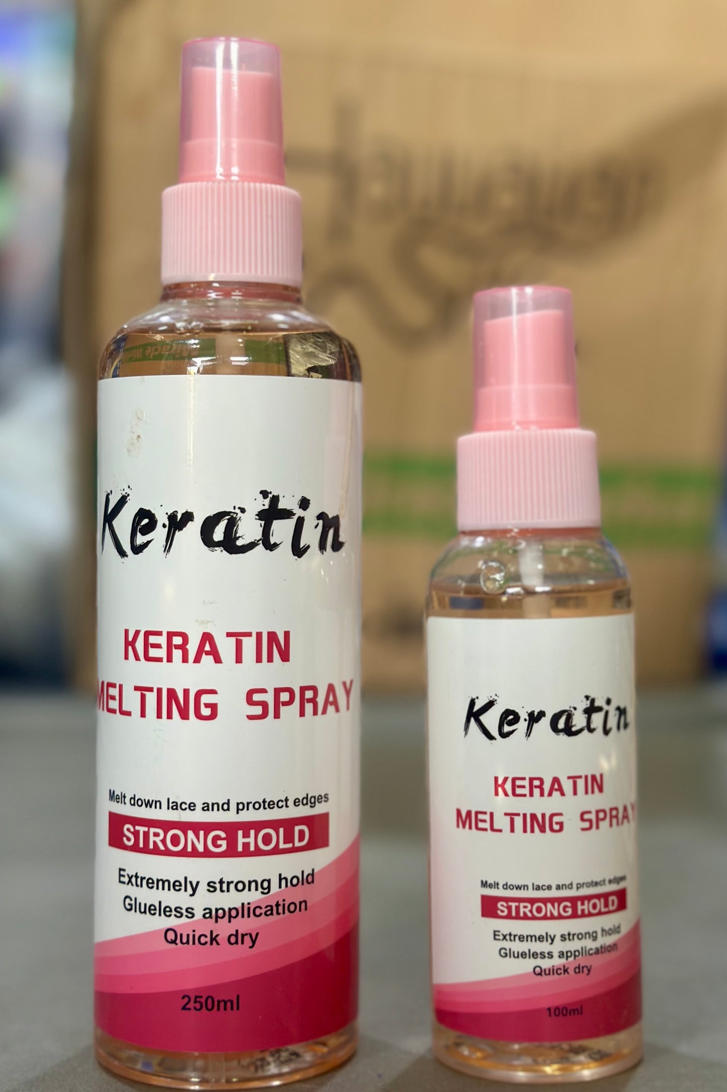 Keratin Melting Spray
