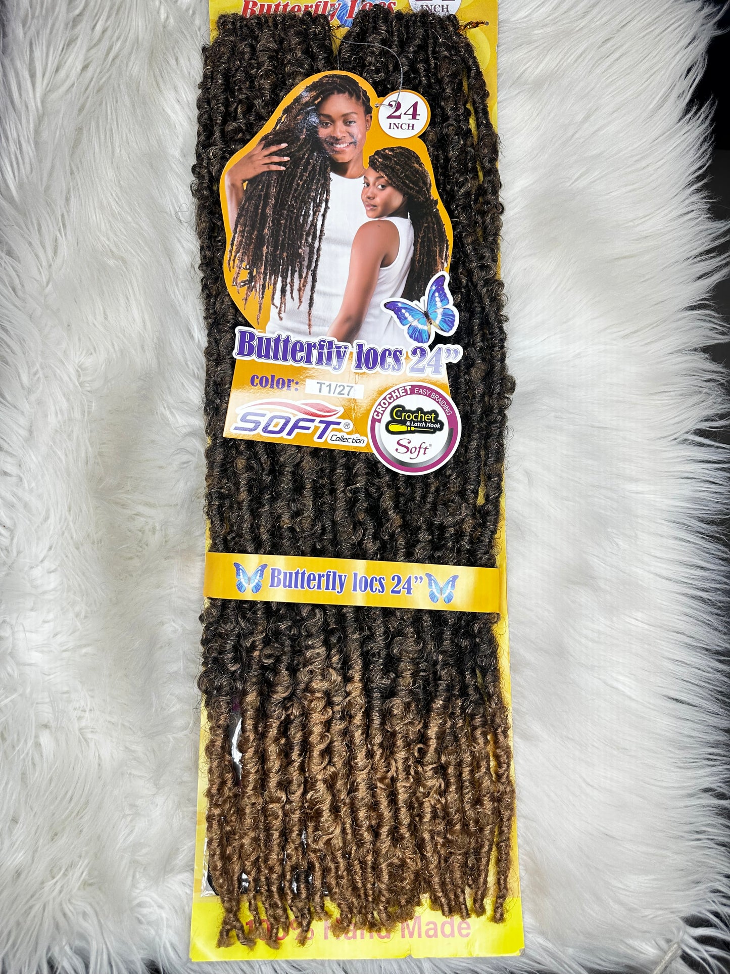 Soft butterfly locs