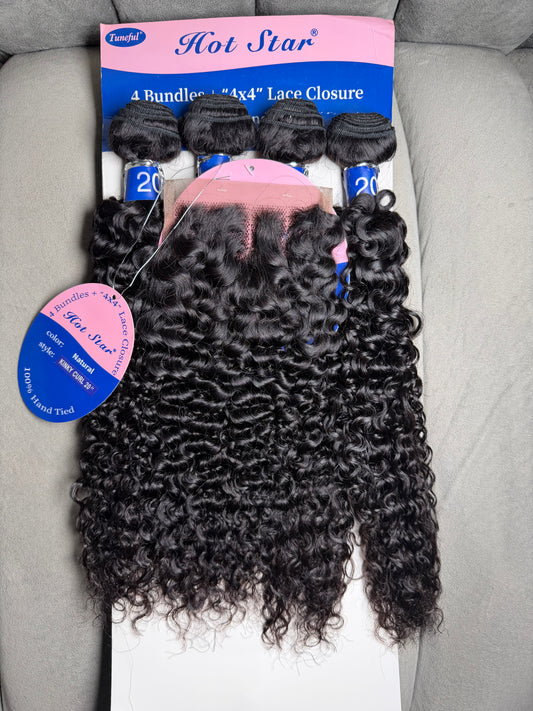 Tuneful Hot Star kinky Curl