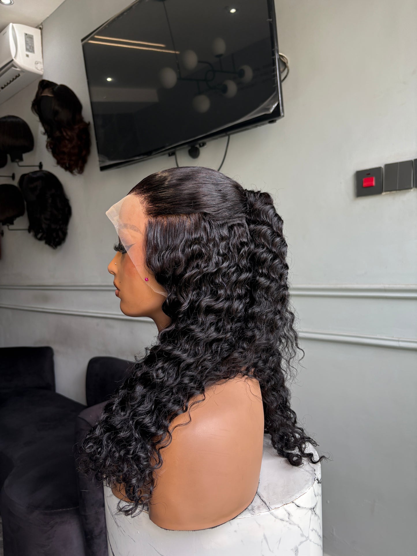 RY SDD Deep Wave frontal Wig, Code DW