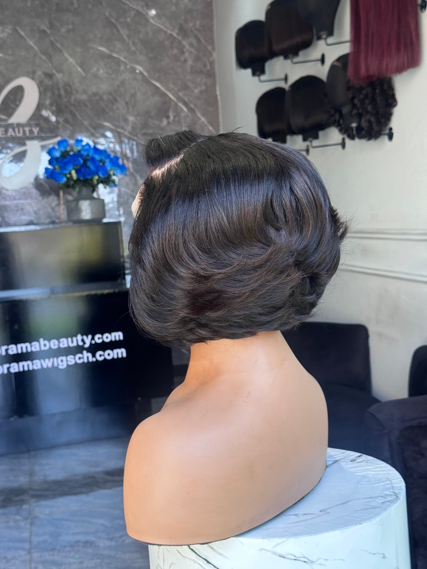 Wig Yilansi Layered Pixie