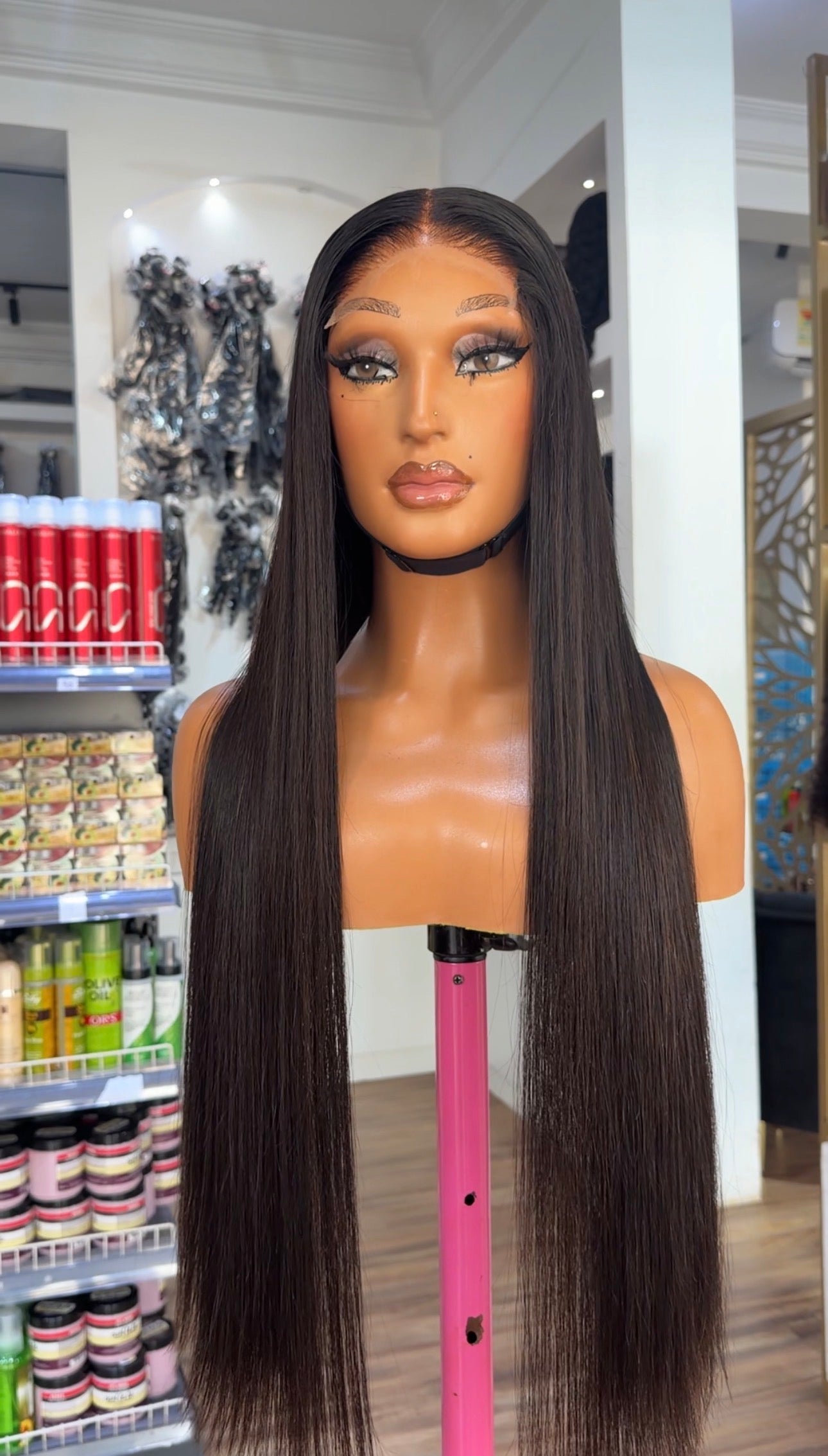 5x5 HD lace Super double drawn wig
