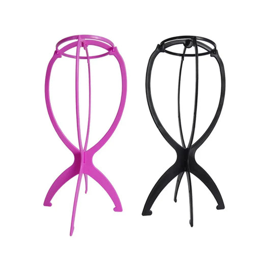 Plastic wig stand