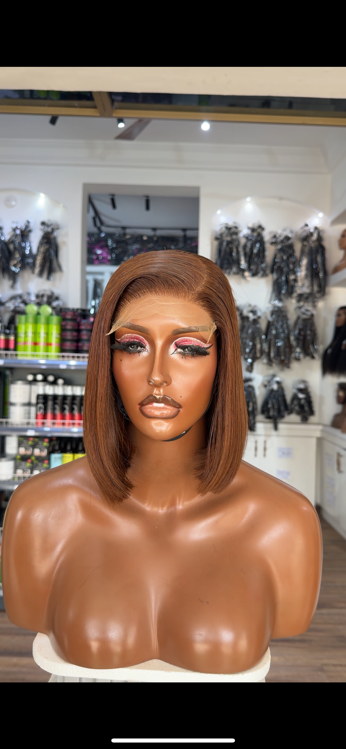 Renny 5x5 hd bob wig BC