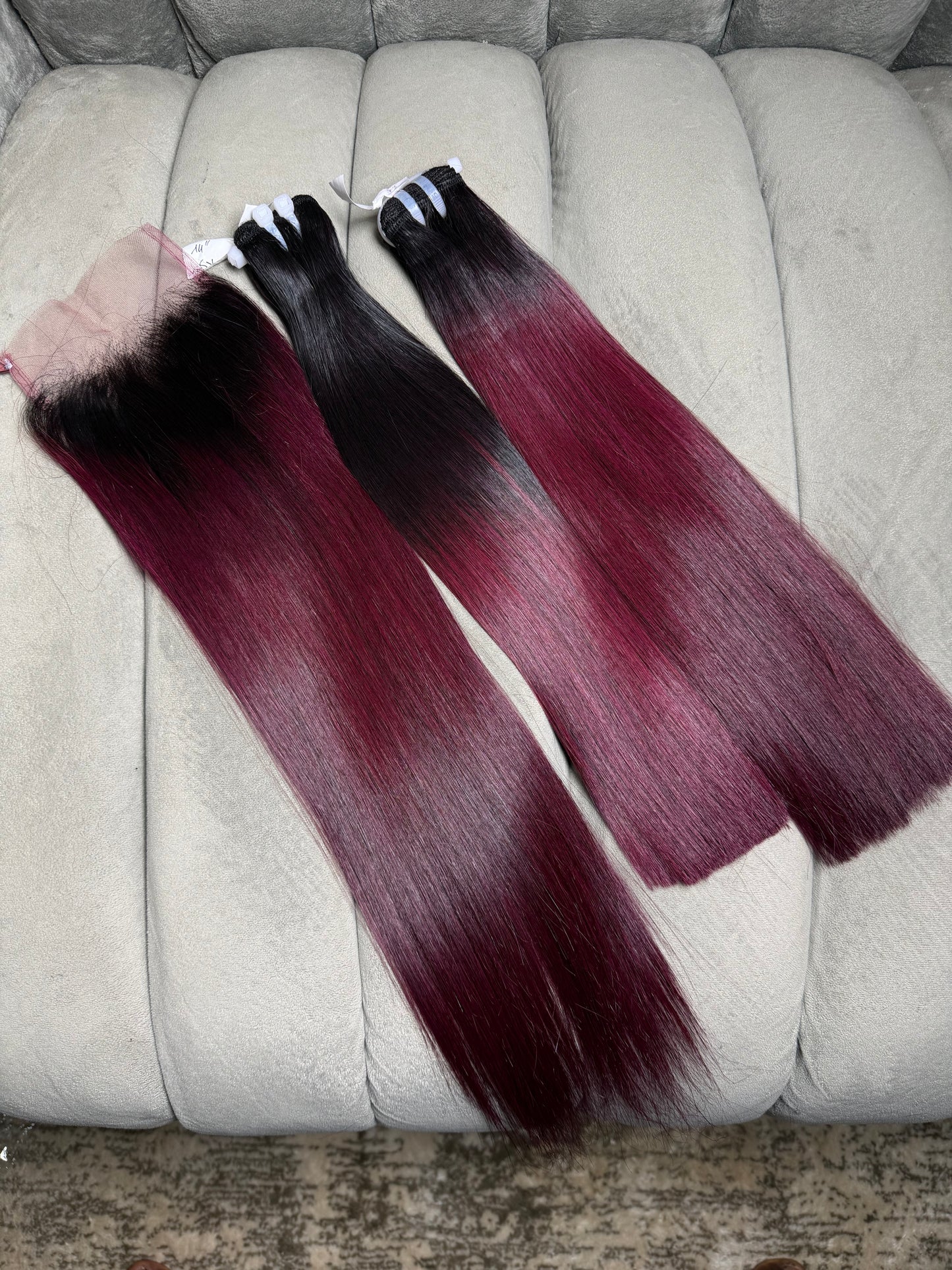 Vietnamese bone straight color: 1b/99j