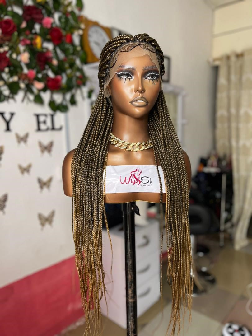 Braided Wig Cap  Color 1/27