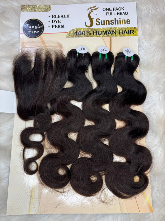Sunshine Bodywave + 4x4 col:1b/4