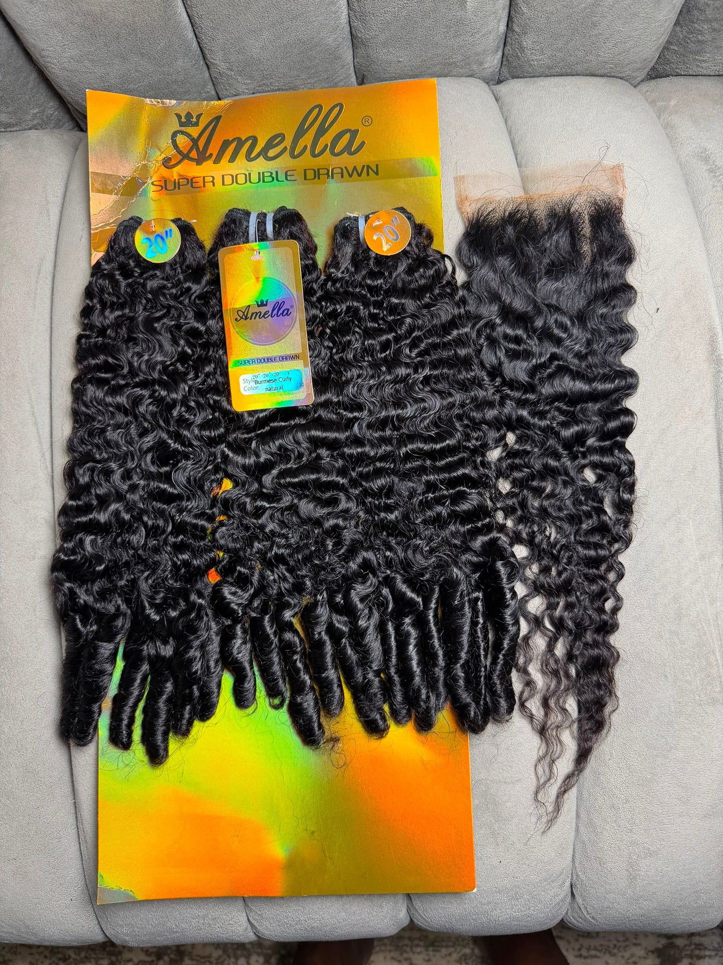Amella Super Double Drawn Burmese Curl