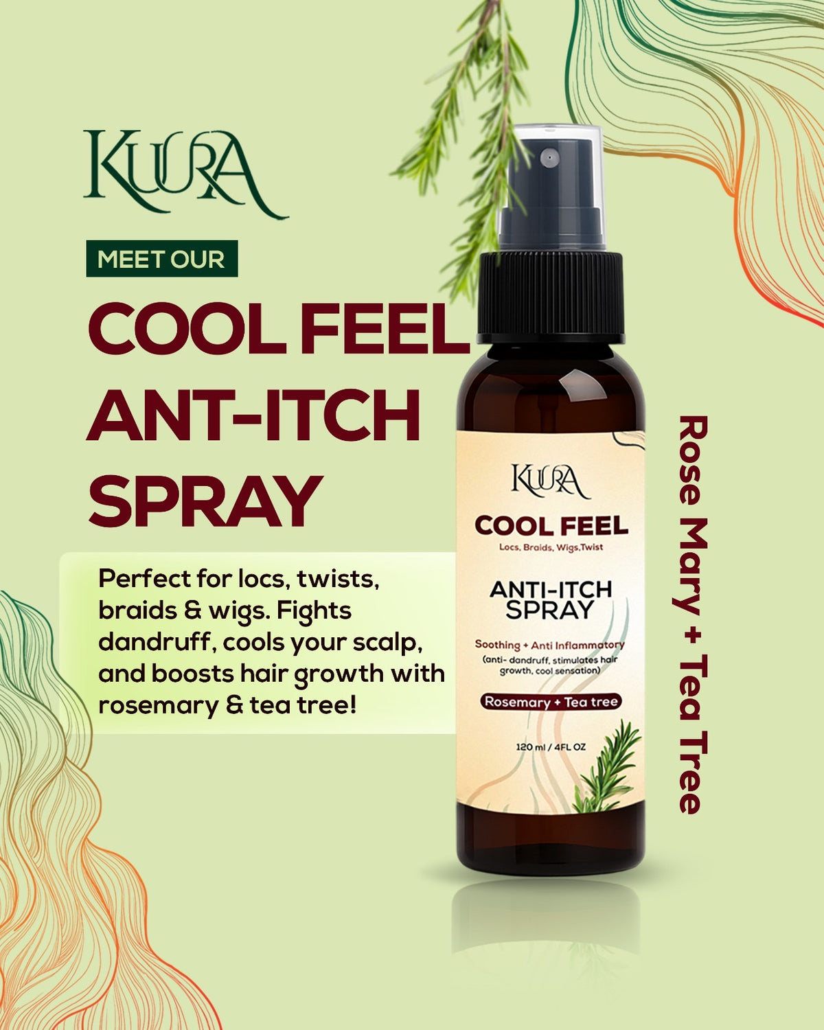 Kuura Anti Itch Spray
