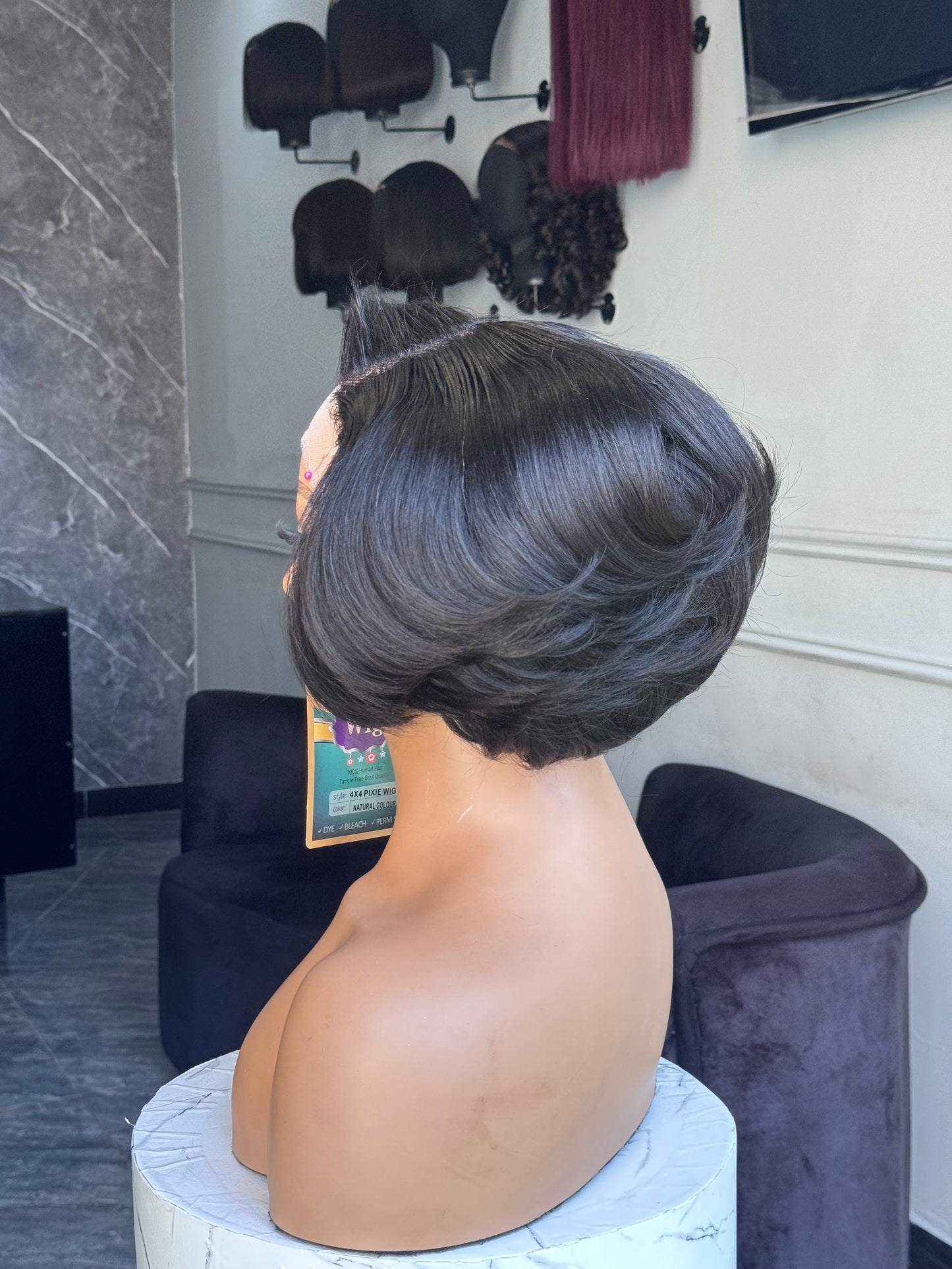 Wig Yilansi Layered Pixie