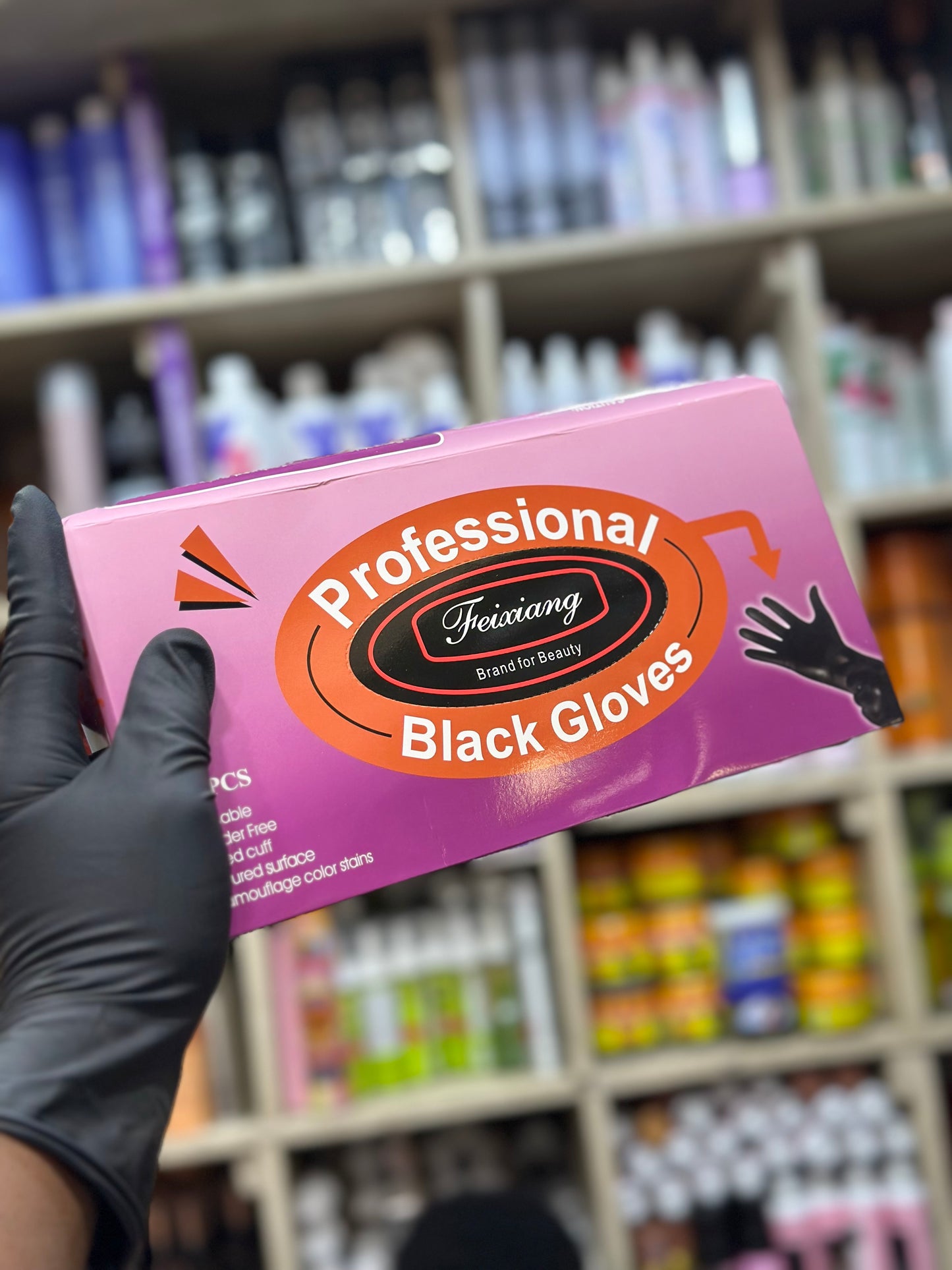 Reusable Professional Black Gloves