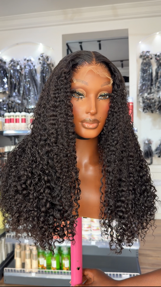 Berry 5x5 HD Pixie Curl Super Double Drawn Wig