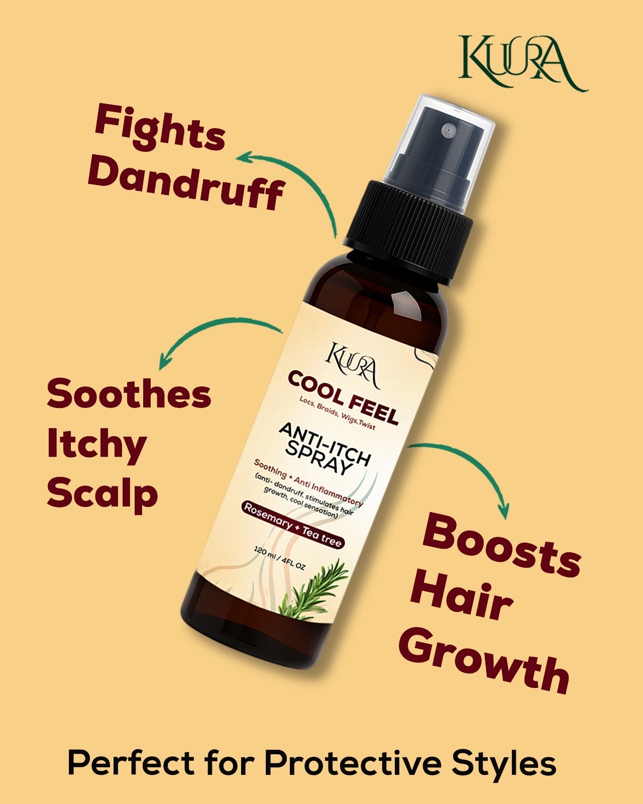 Kuura Anti Itch Spray