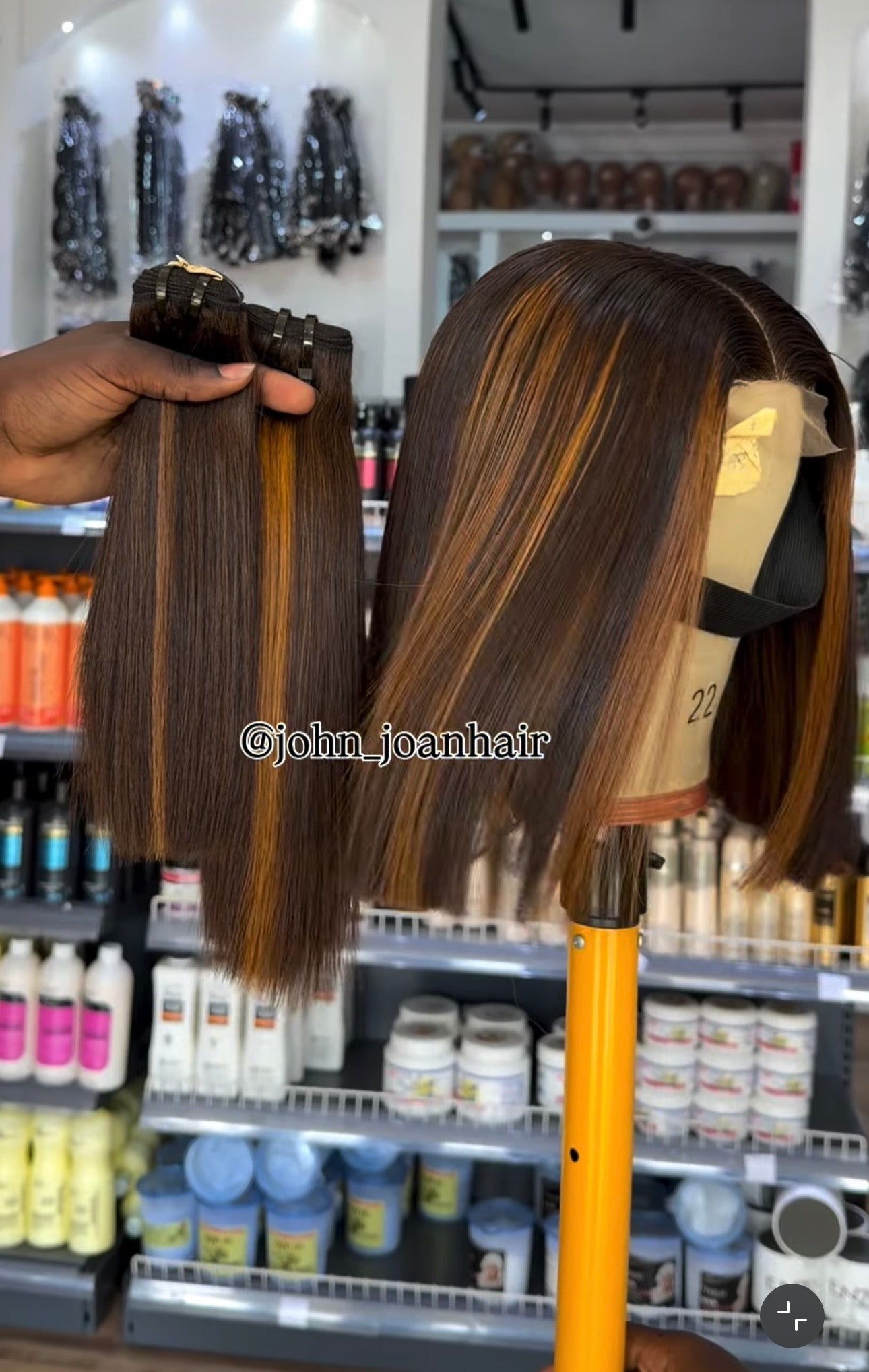 Vietnamese bone straight color p4/27