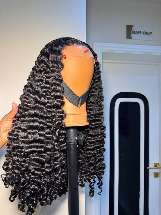 HD 5x5 Burmese Curly Wig