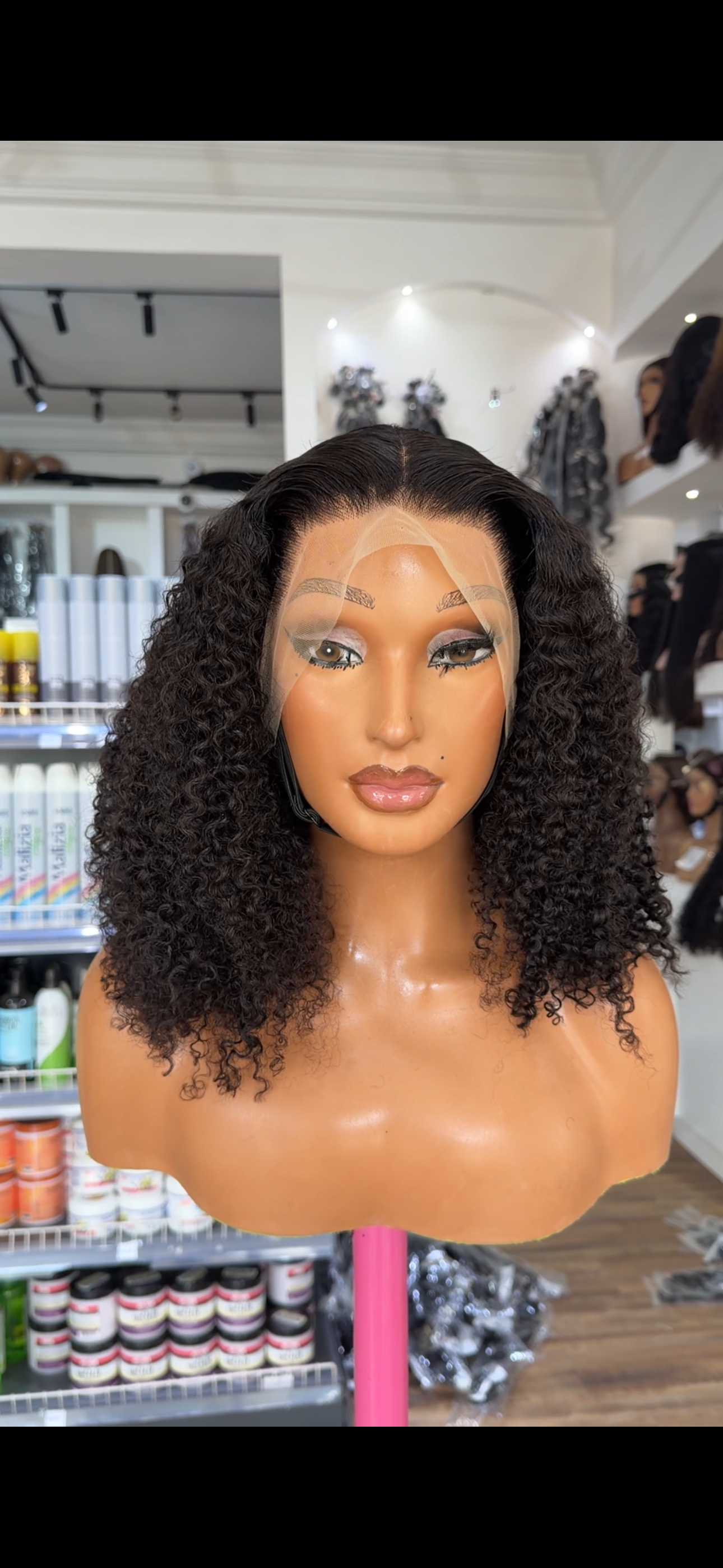 13x4 SDD Pixie curls wig KC