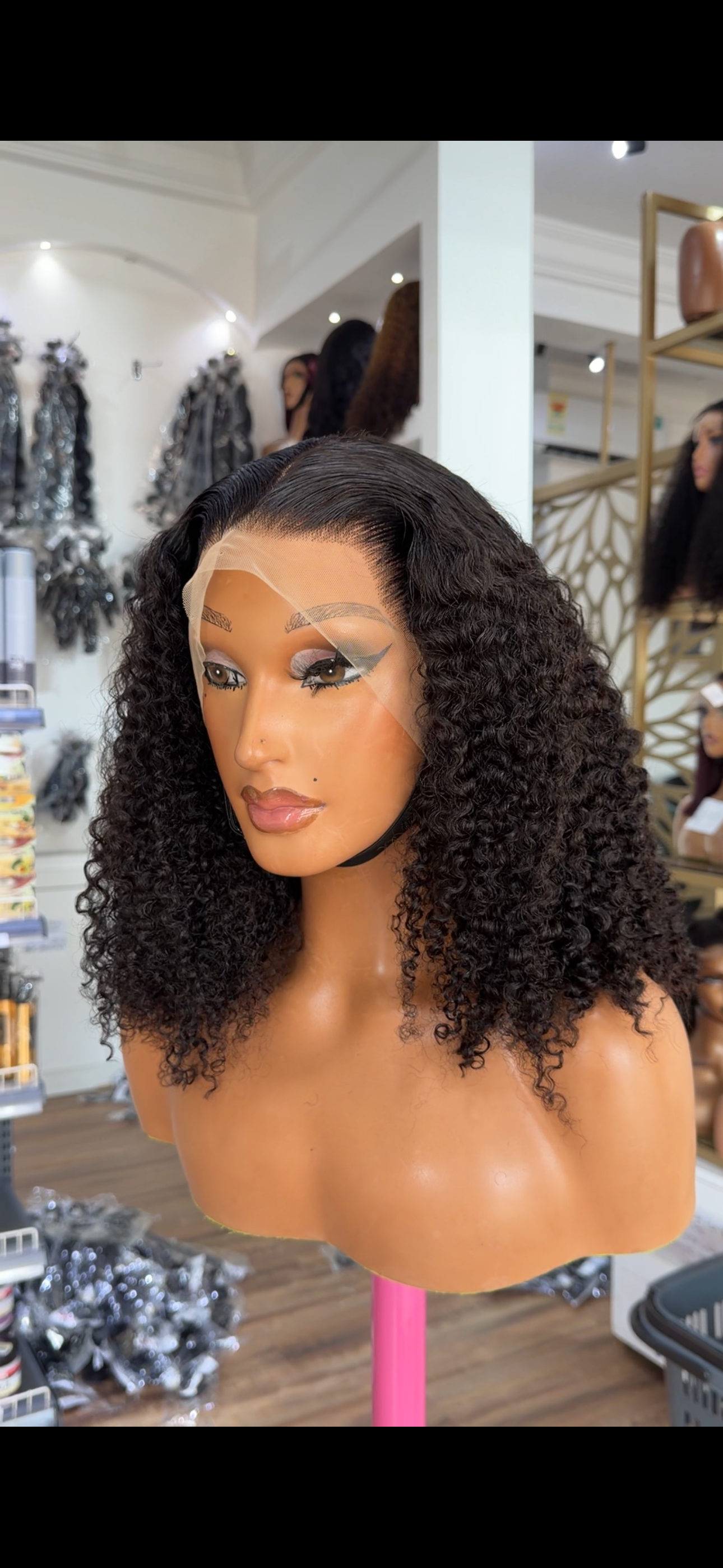 13x4 SDD Pixie curls wig KC