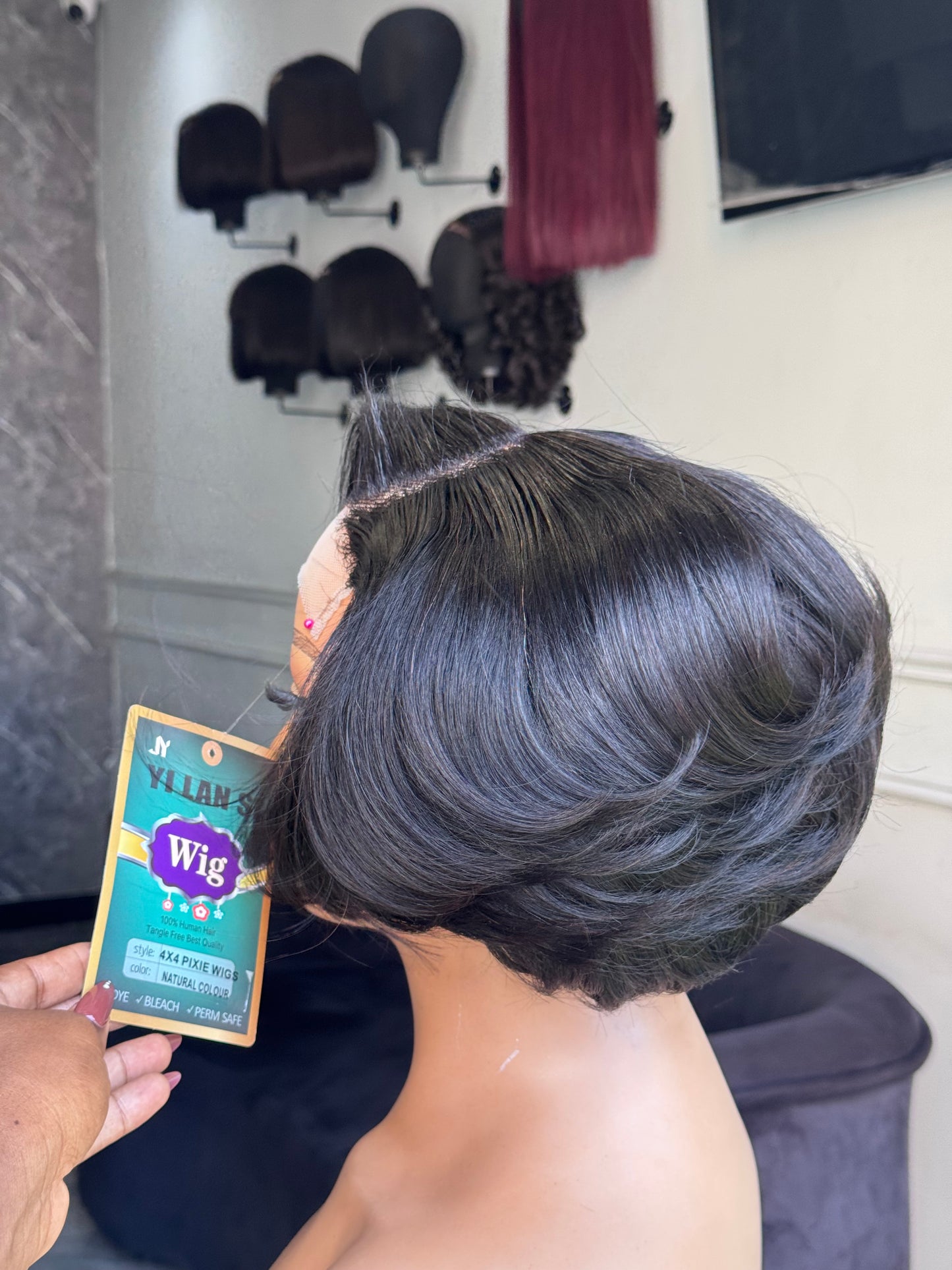 Wig Yilansi Layered Pixie