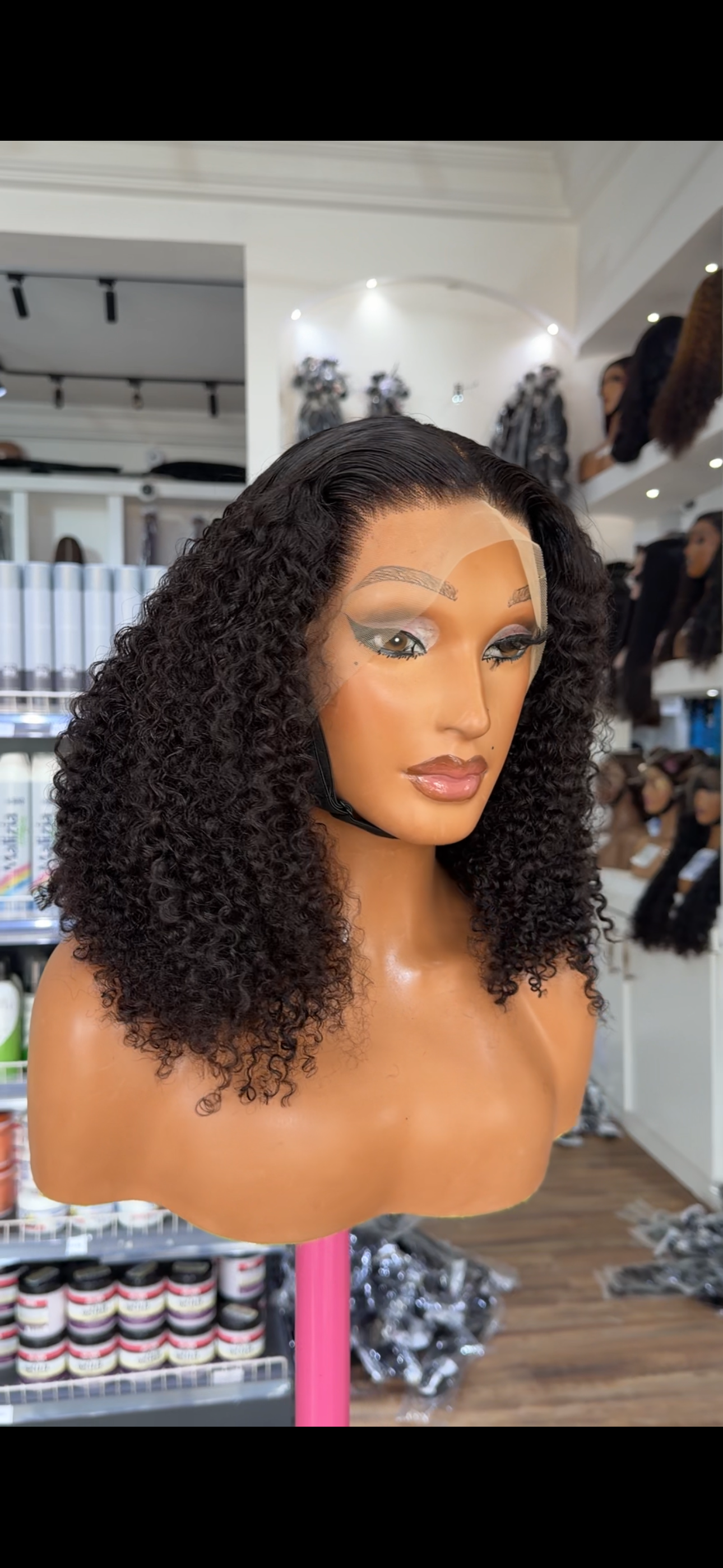 13x4 SDD Pixie curls wig KC