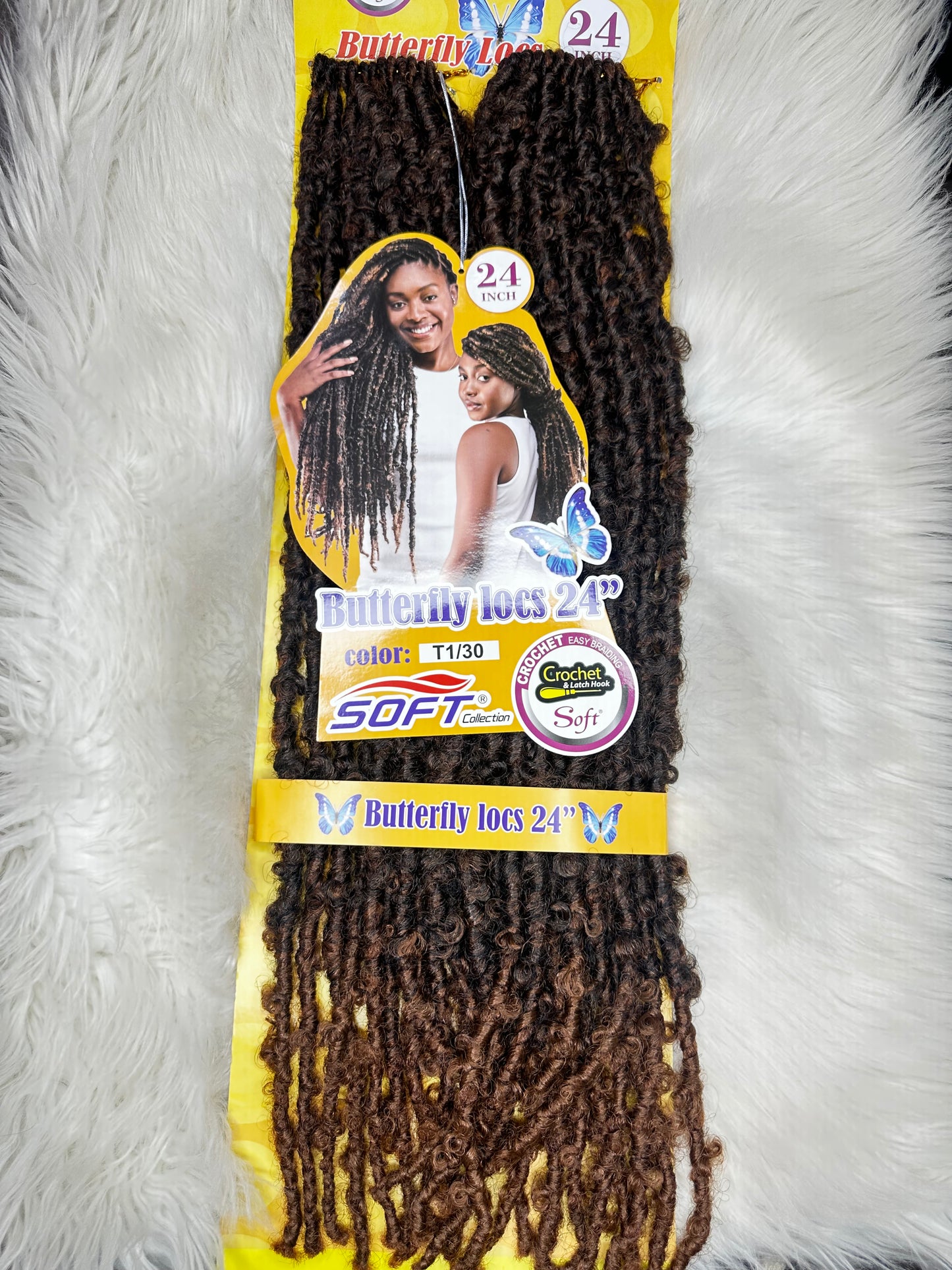 Soft butterfly locs