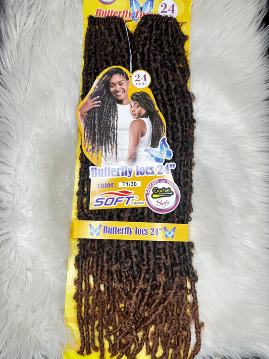 Soft butterfly locs